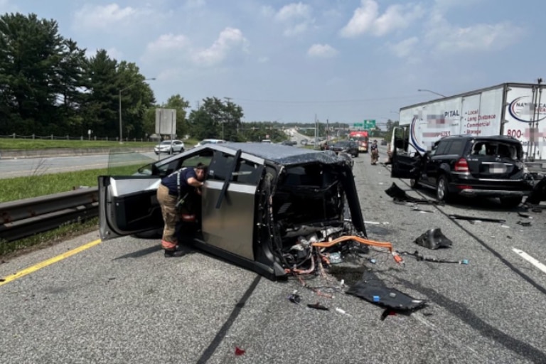 Ten people, including three children, were hospitalized after a moving truck lost control and crashed into at least 10 vehicles in Montgomery County on Saturday, July 18, 2026.