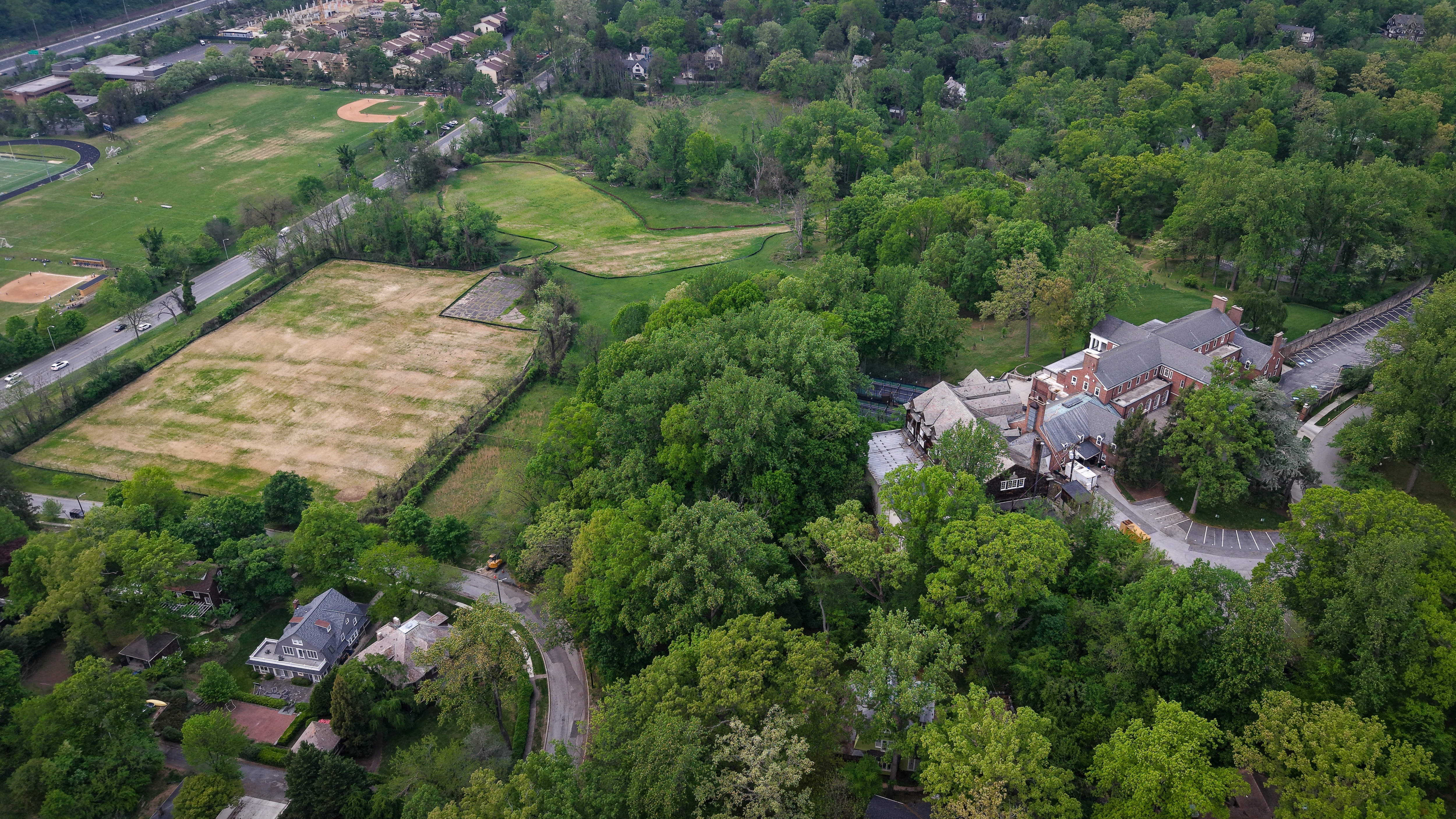 The Roland Park Community Foundation has raised $9 million in recent years to purchase 20 acres of the Baltimore Country Club’s former golf course to turn into a public park. 