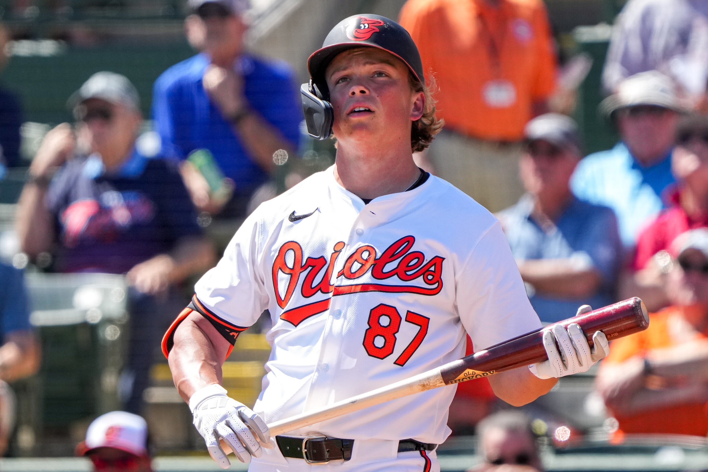 The Orioles have a group of highly ranked prospects in their system, but Jackson Holliday is the only one rated No. 1 overall.