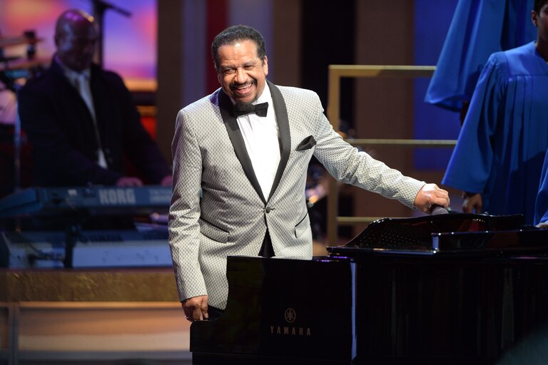 LOS ANGELES, CA - MARCH 15: Singer Richard Smallwood performs onstage during BET Celebration of Gospel 2014 at Orpheum Theatre on March 15, 2014 in Los Angeles, California.