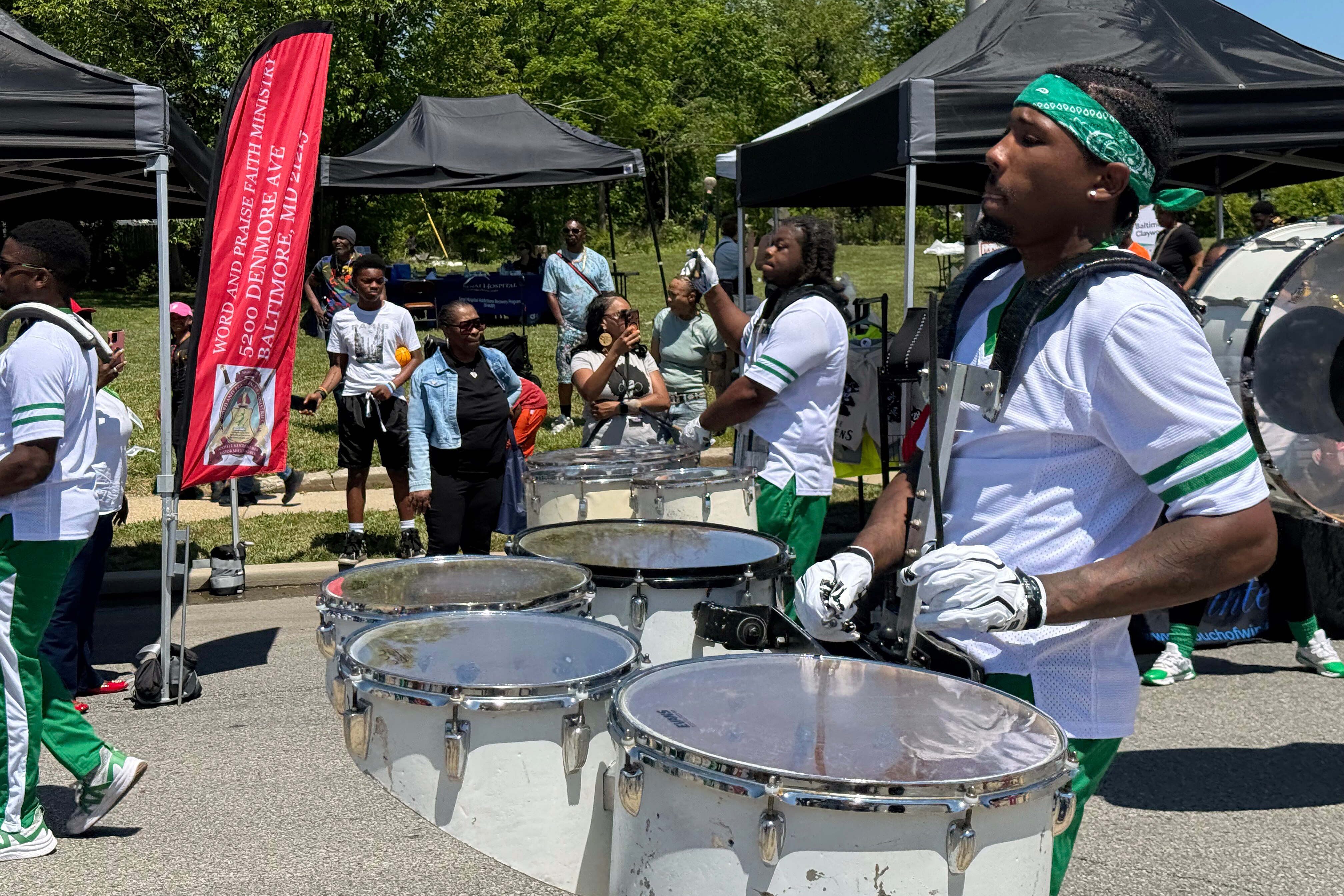 Music, games and food filled Park Heights Avenue on Saturday afternoon for the annual Spider Anderson Music and Arts Festival.