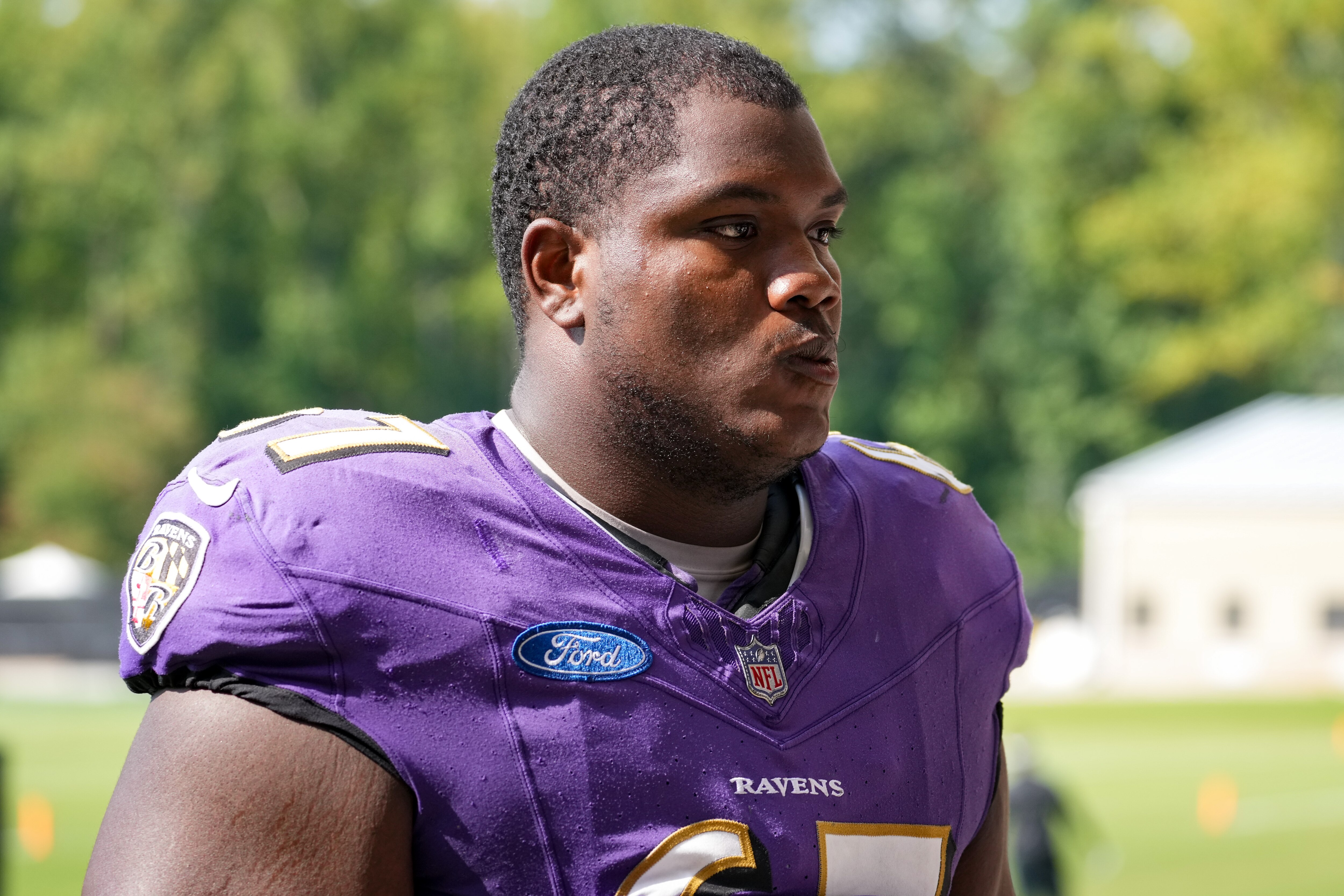 If there is a spot available on the Ravens’ offensive line, Corey Bullock appears to be the favorite for it.