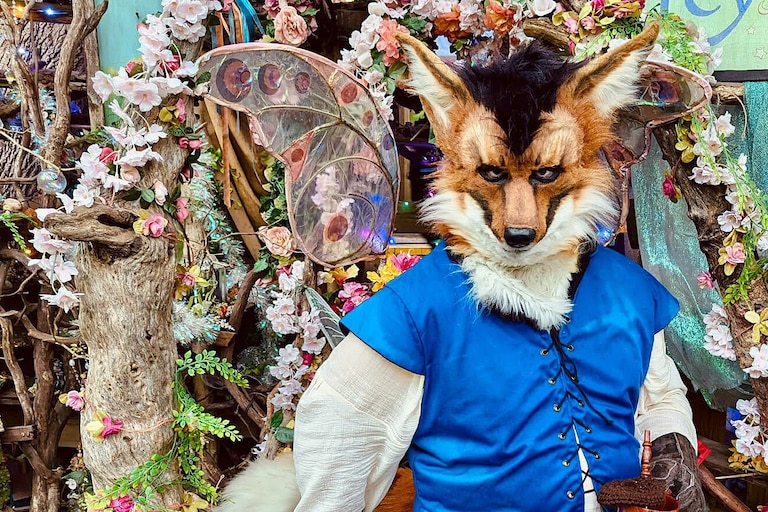 Ashton Hawthorne during Maryland Renaissance Festival 2025.