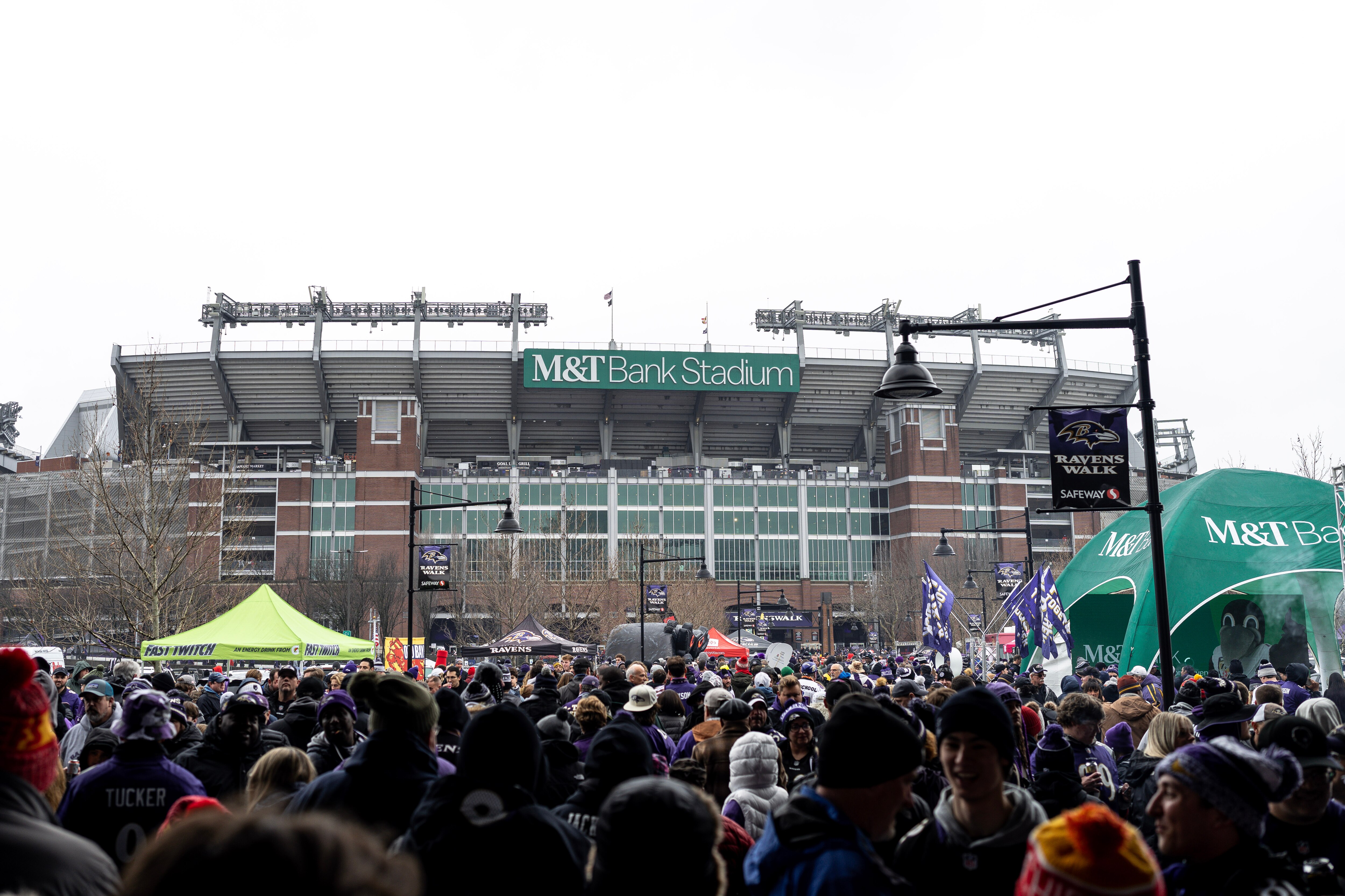 Scenes from the AFC Championship game at M&T Bank Stadium on Jan. 28, 2024.