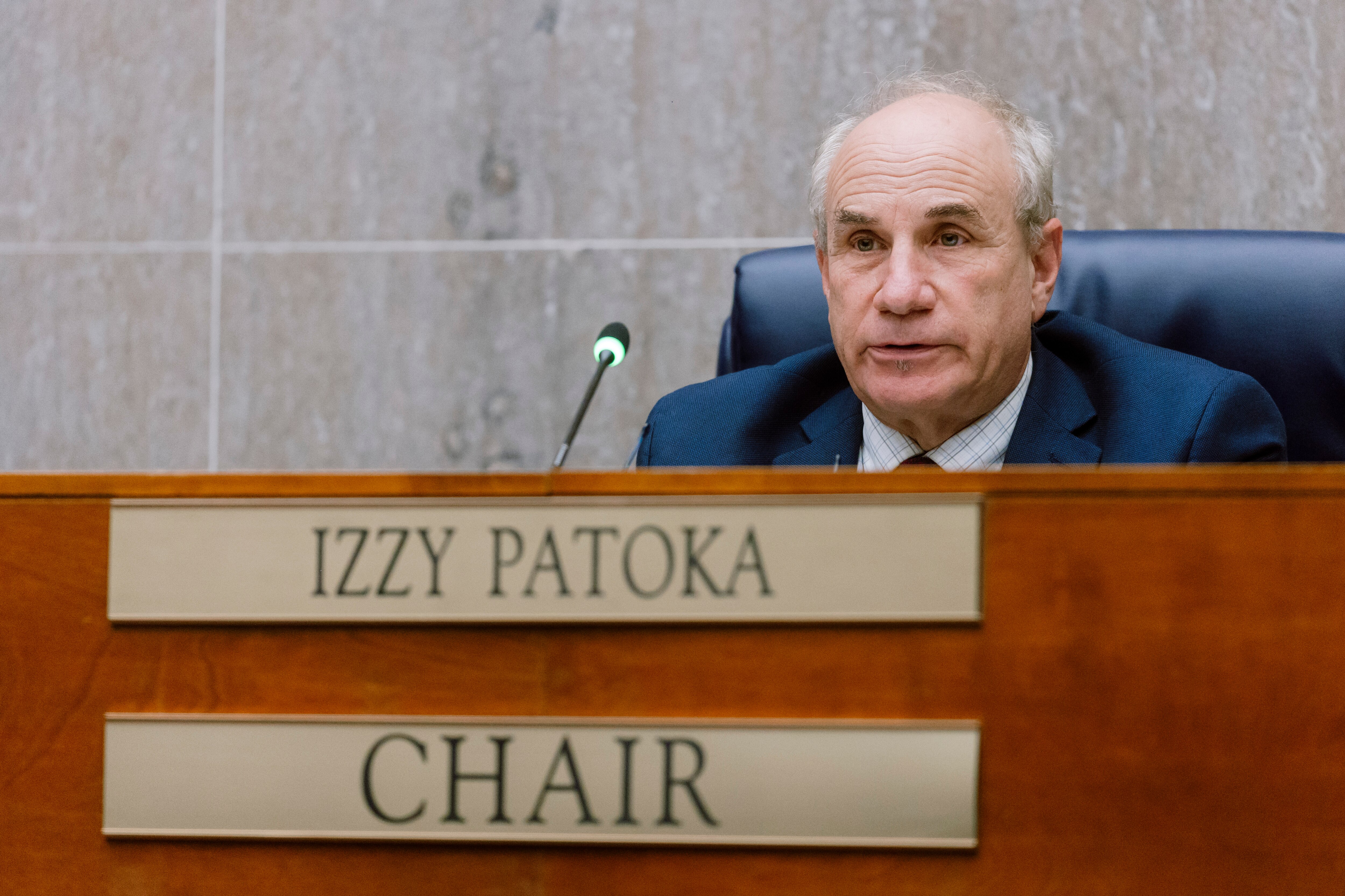 Baltimore County Council Chair Izzy Patoka pushed for an expansion of the council. On Tuesday, county voters approved a ballot measure to expand the council from seven to nine members.