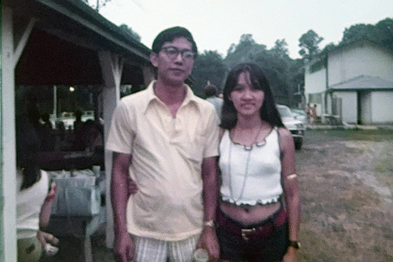 Paul Torres with his wife, Normina Torres.