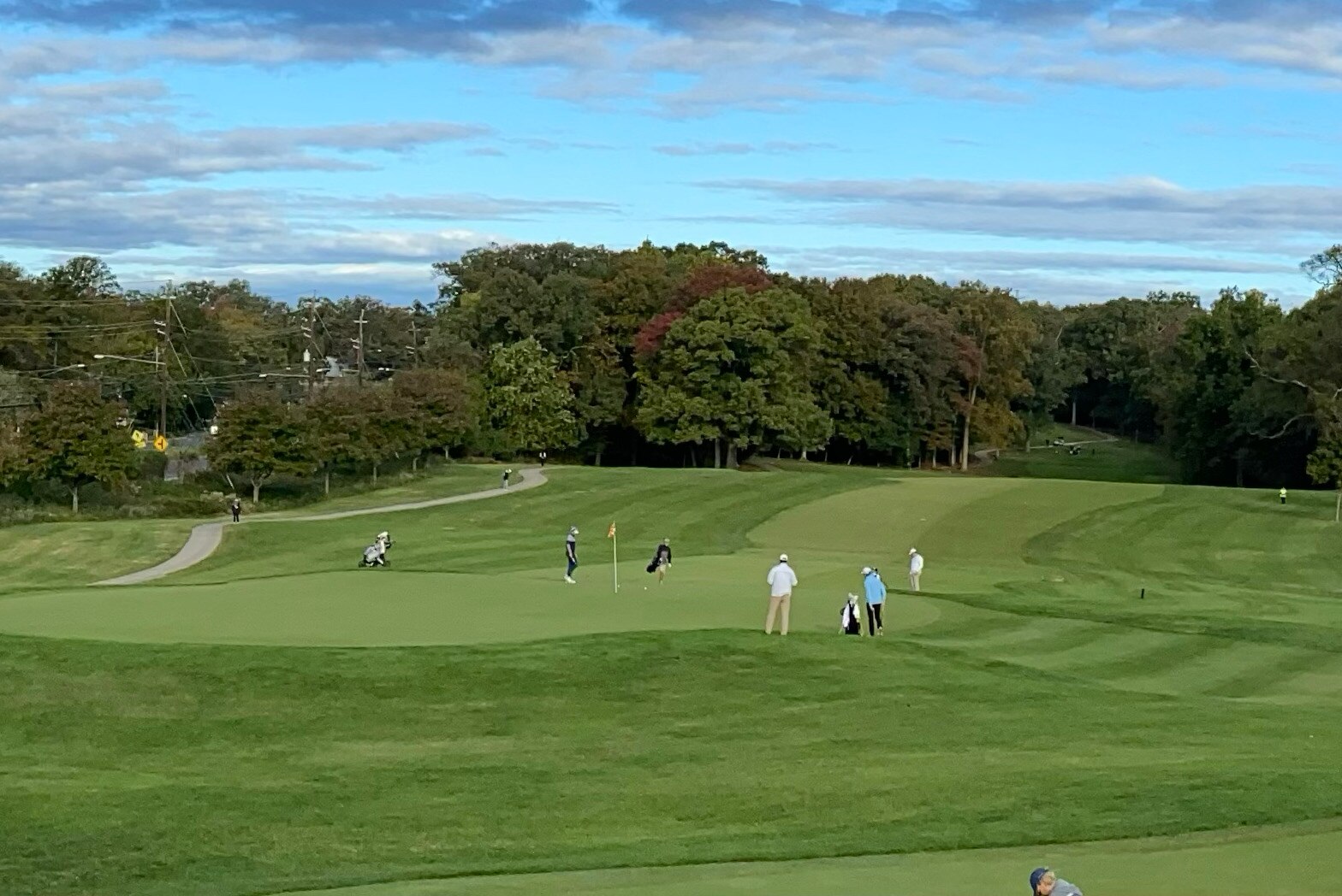 The 1A/2A state golf championship tournament got underway Tuesday, with preliminary round action at the University of Maryland Golf Course.