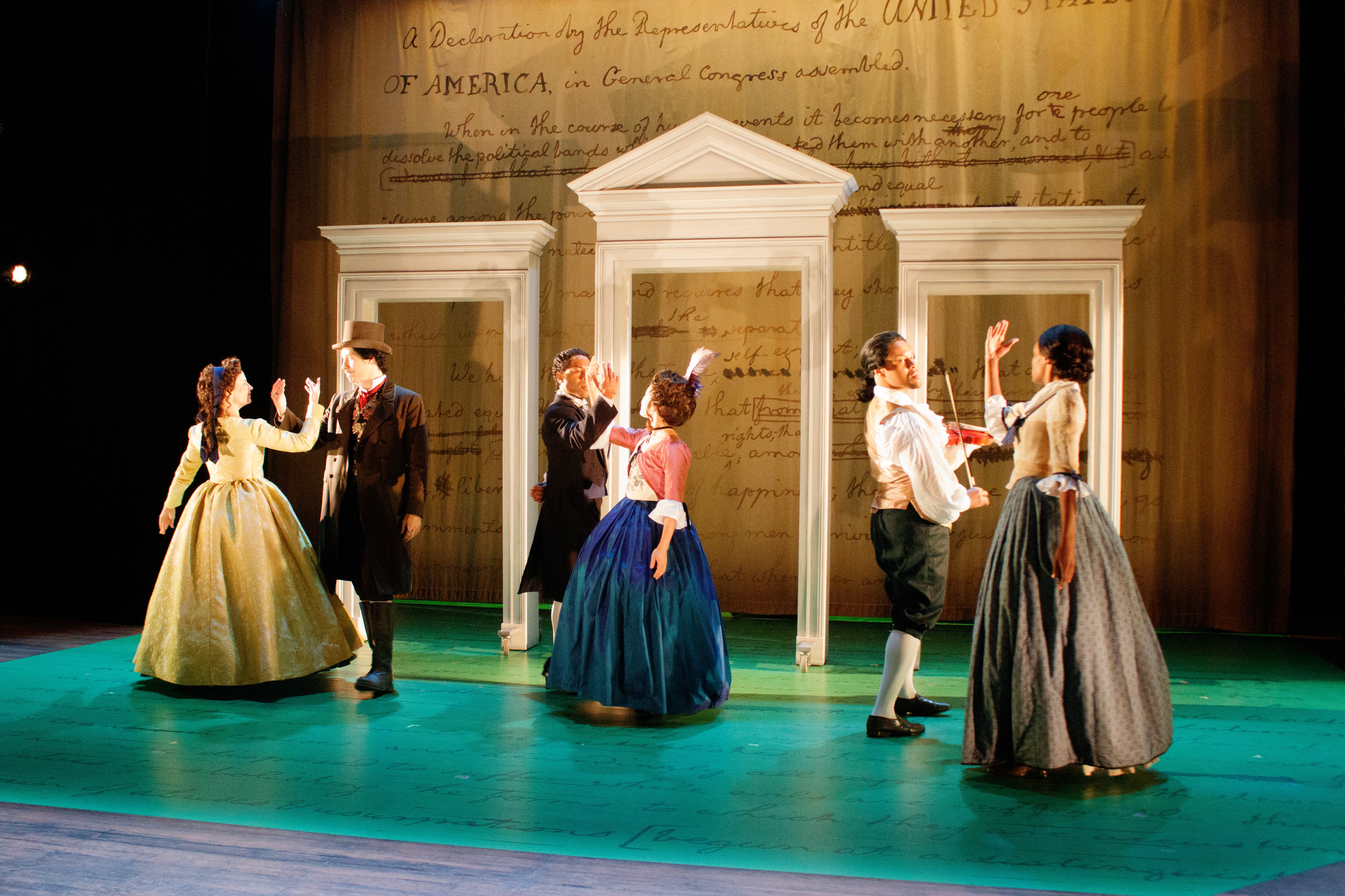 The Round House Theatre’s latest production, “Sally and Tom,” is one of its many politically-conscious shows in this year’s lineup.