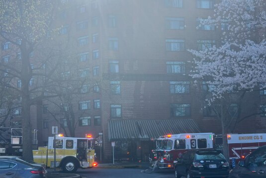 Anne Arundel County firefighters responded to an apartment fire on Hearn Road in Annapolis that left at least one person dead on Tuesday, April 1, 2025.