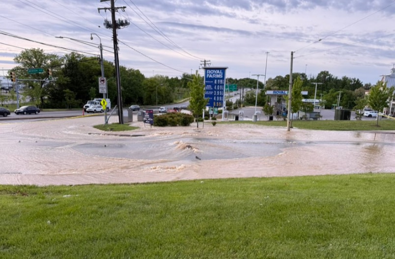 Baltimore Fire Department crews were called to the scene shortly before 7 a.m. Saturday, May 2, 2026, and requested additional resources upon arrival due to the extent of the flooding.