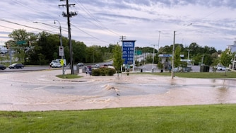 Baltimore Fire Department crews were called to the scene shortly before 7 a.m. Saturday, May 2, 2026, and requested additional resources upon arrival due to the extent of the flooding.