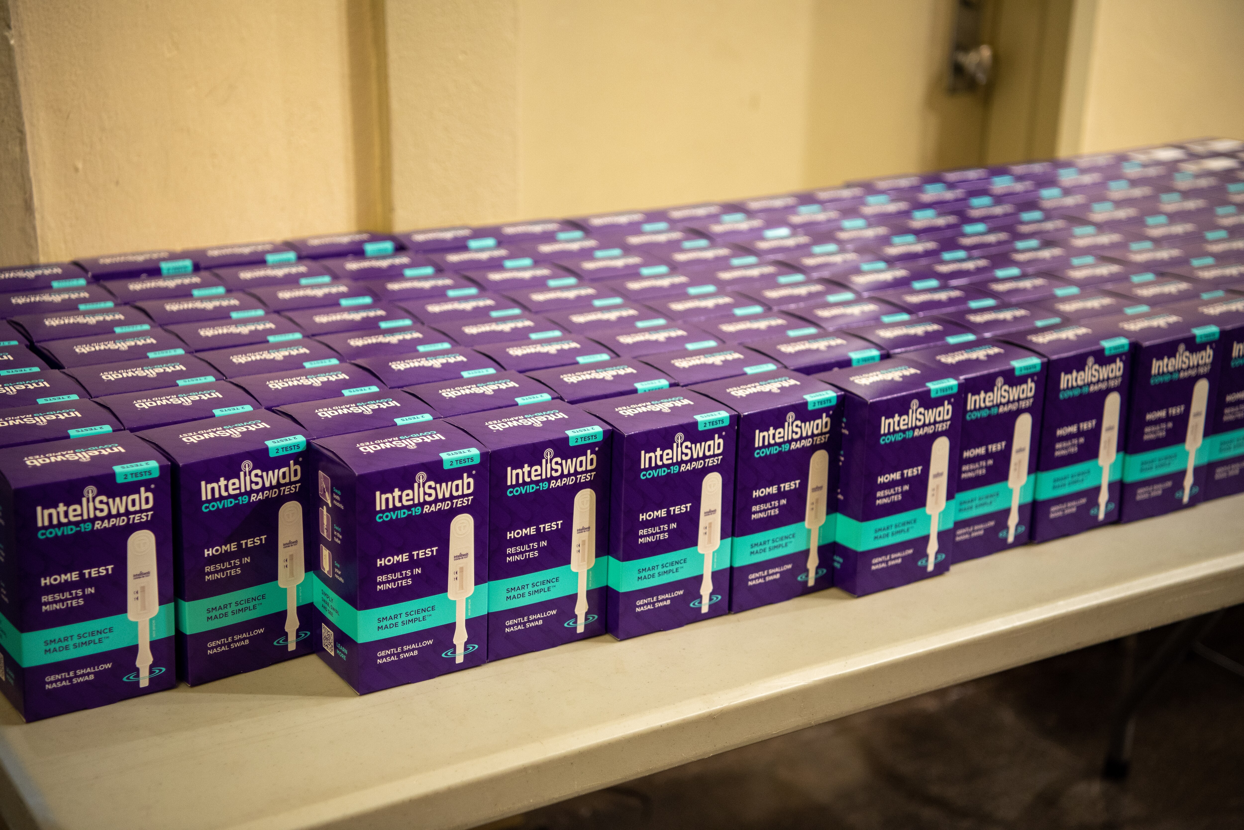 COVID-19 rapid tests.