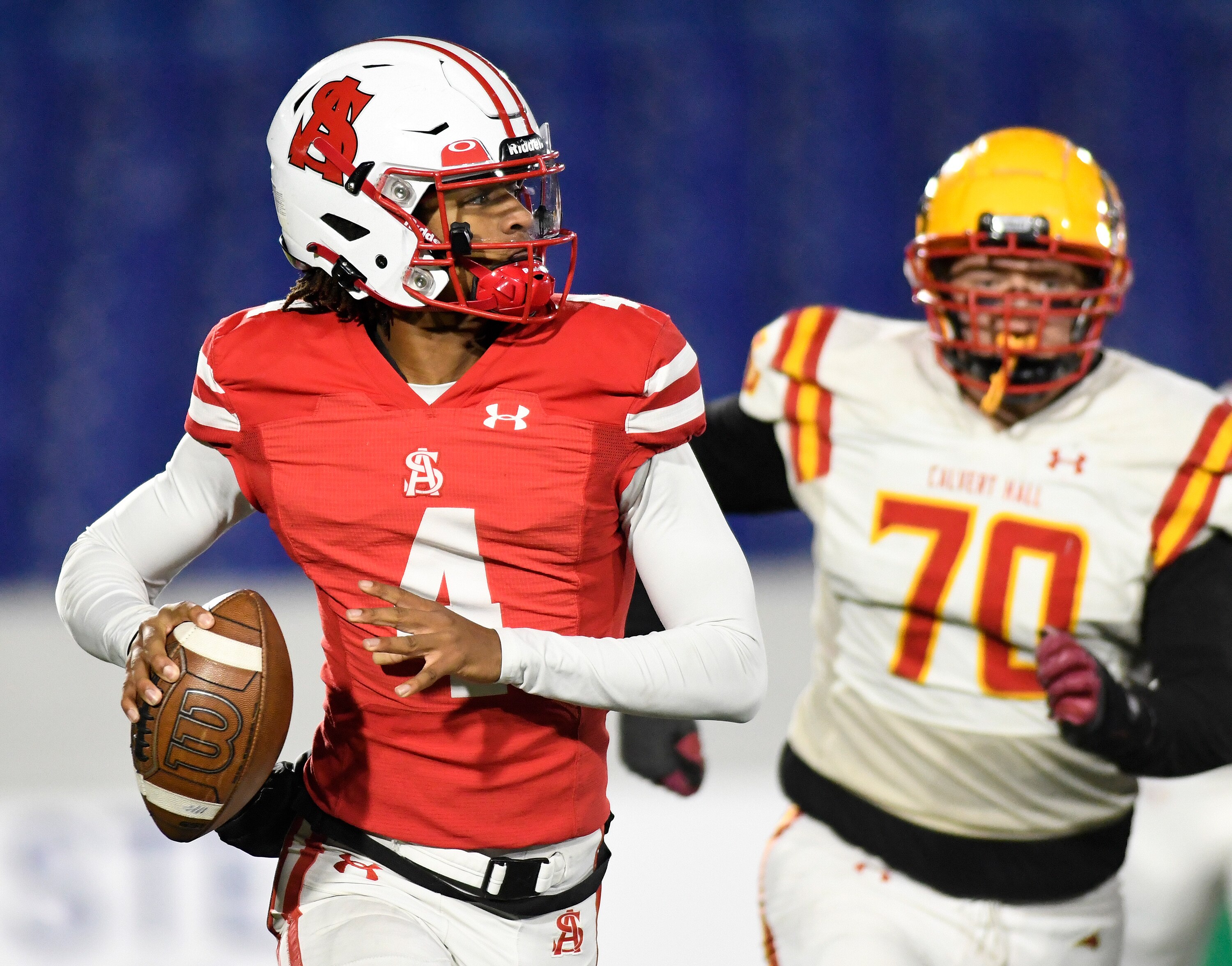 Former Archbishop Spalding quarterback Malik Washington has not been named the starter for Maryland’s Aug. 30 season opener, but he represents the future of the program.