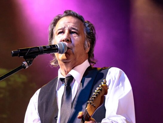 Baltimore native Greg Kihn performing at Celebrity Theatre.