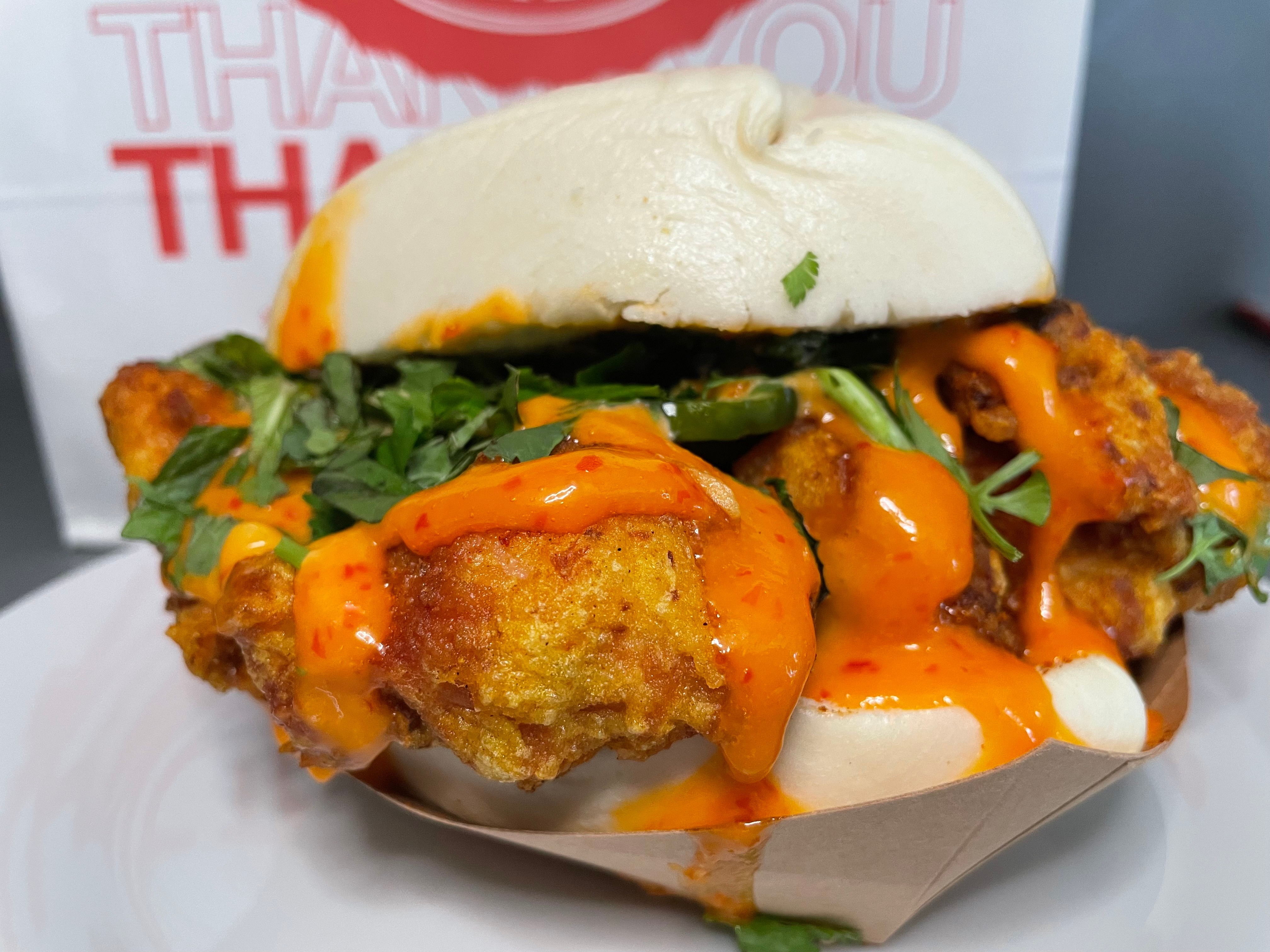 Ekiben’s neighborhood bird bun.