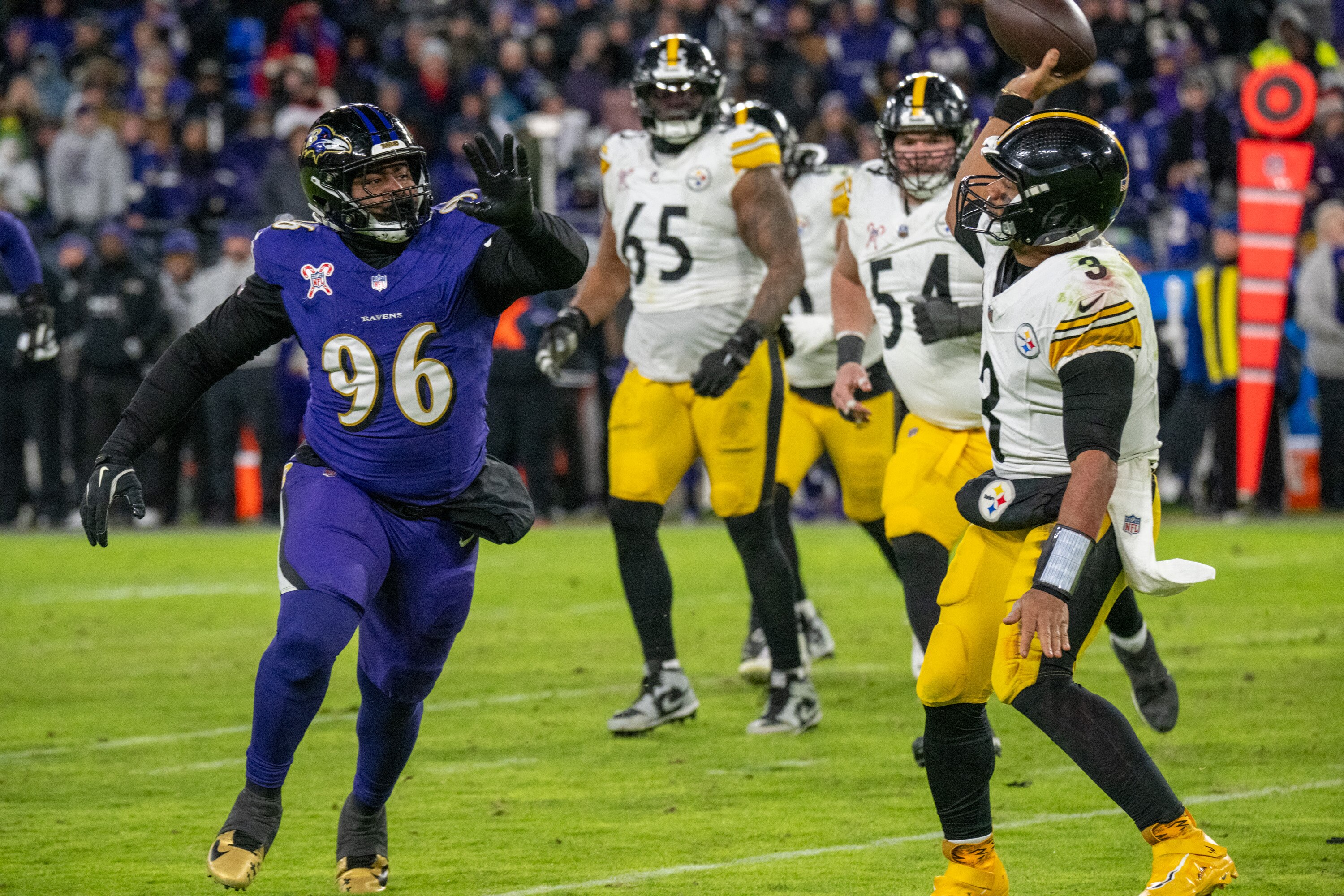 The Ravens now have a clear path to the AFC North title and a home playoff game.