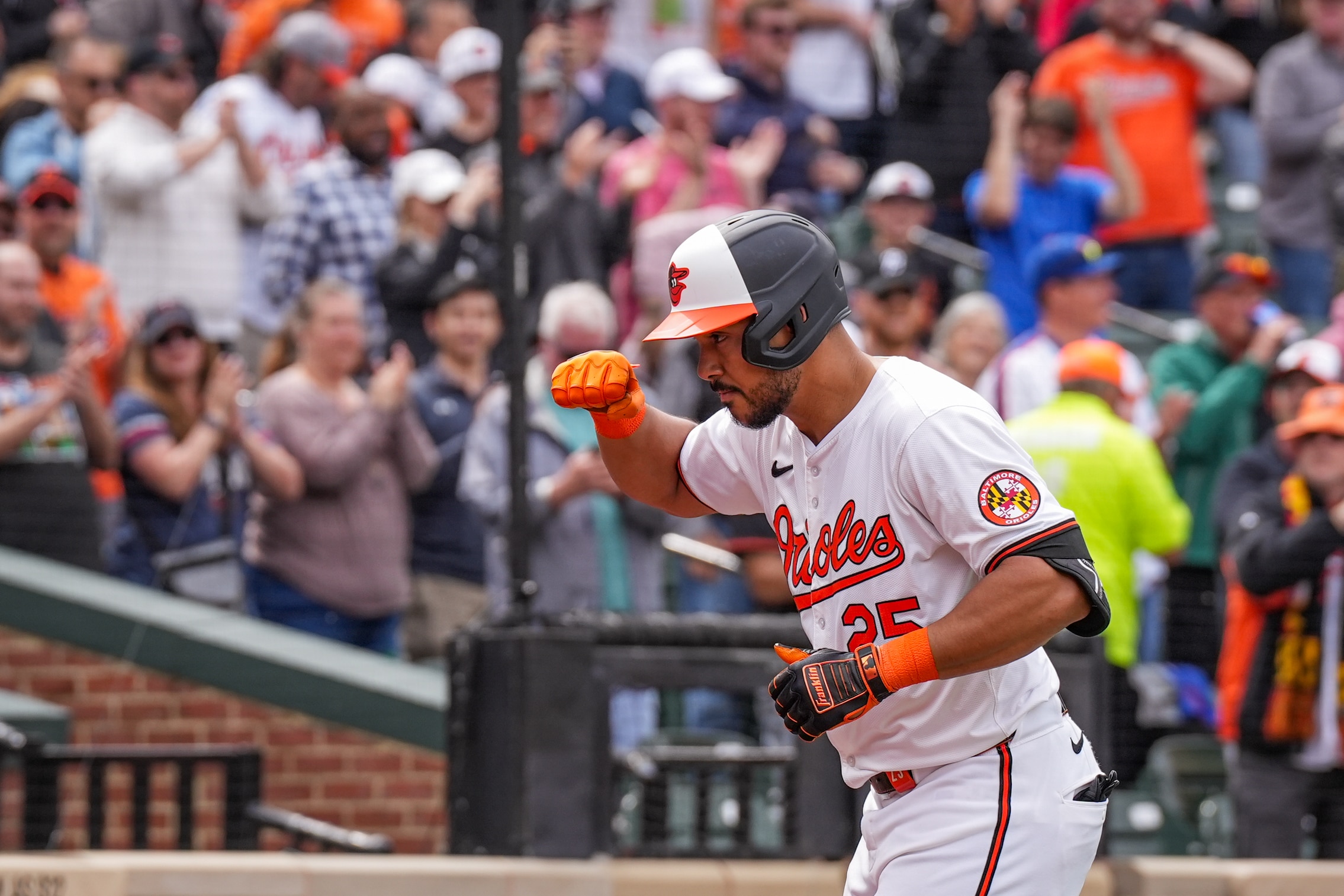Orioles All-Star outfielder Anthony Santander is on pace to set career highs in home runs and RBIs this season.