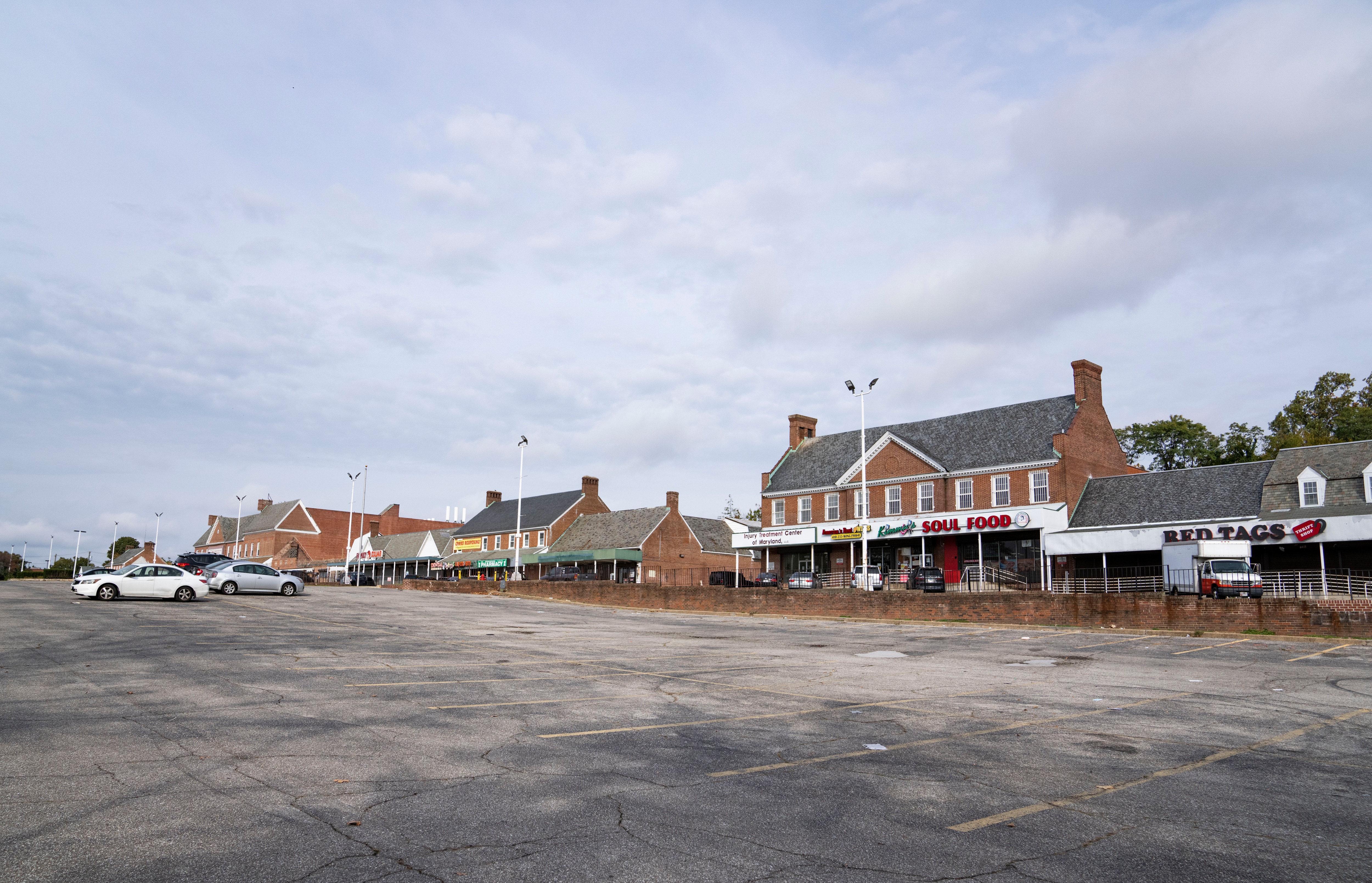 Edmondson Village Shopping Center in Baltimore, Monday, October 17, 2022.