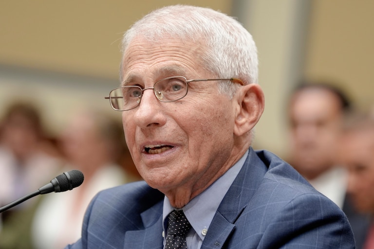 Dr. Anthony Fauci, former director of the National Institute of Allergy and Infectious Diseases, testifies during a House Select Subcommittee on the coronavirus pandemic on Capitol Hill, June 3, 2024, in Washington.