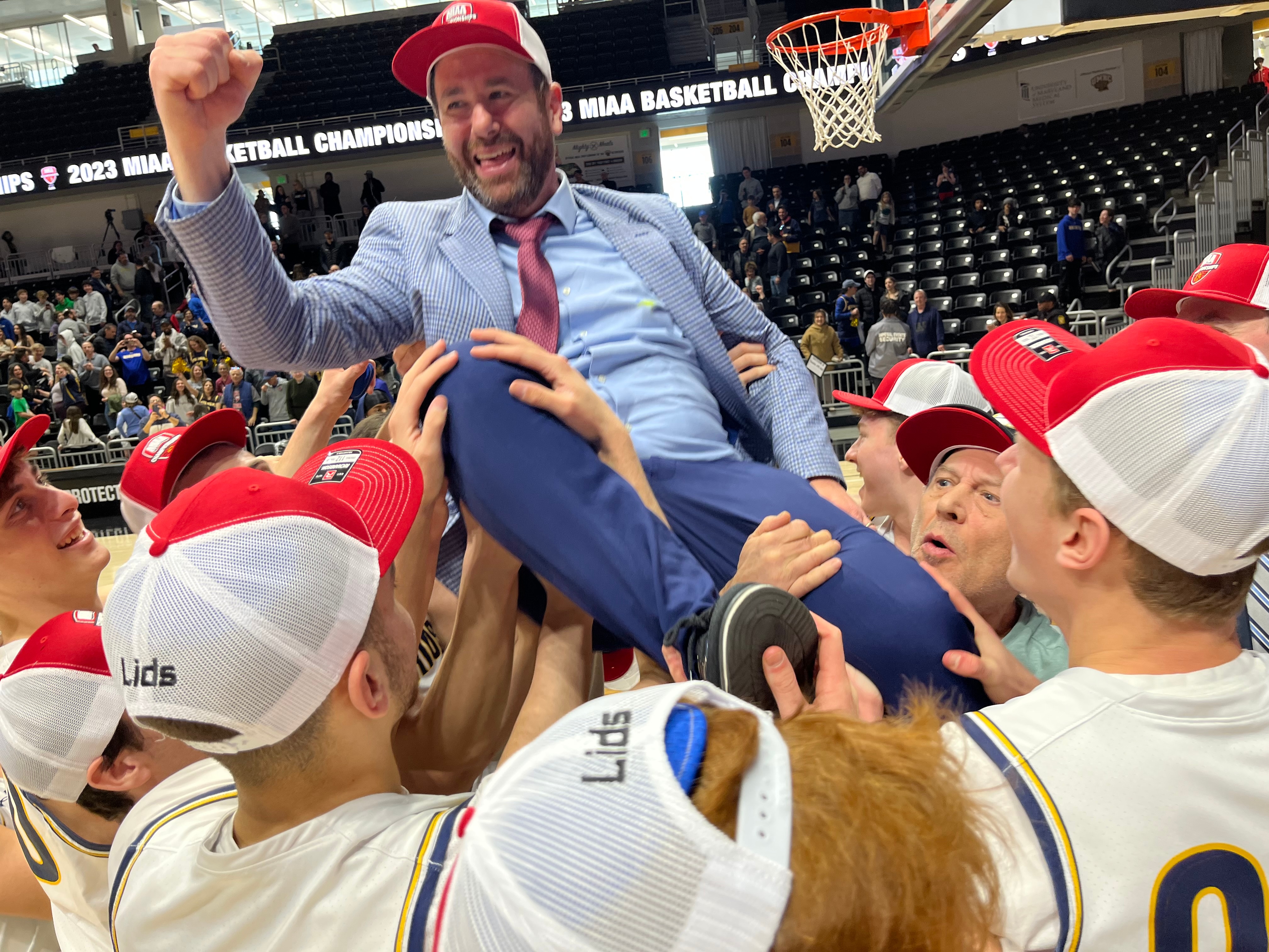 Beth Tfiloh basketball coach Ari Braun