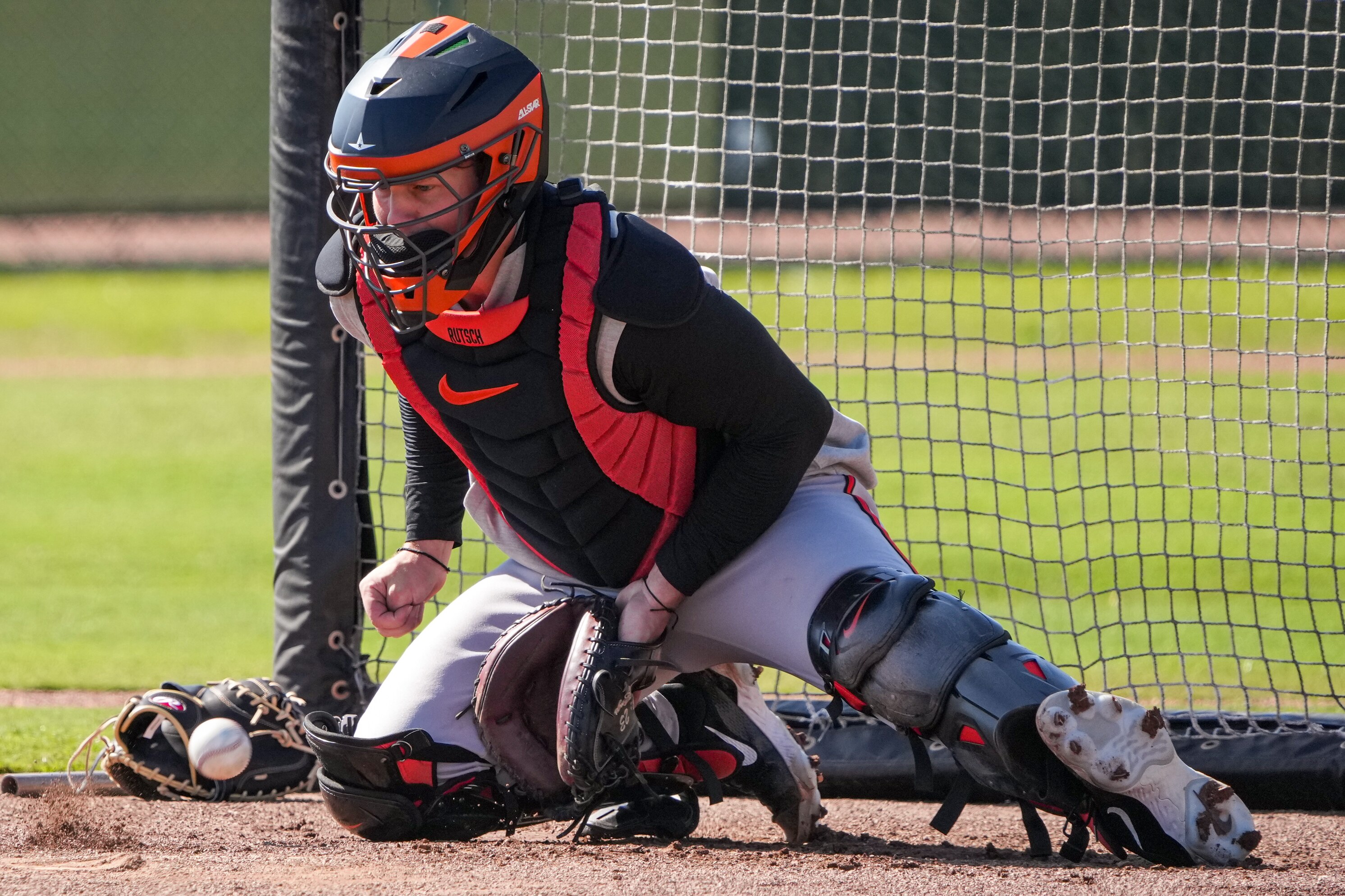 Former No. 1 overall prospect Adley Rutschman was one of the stars when the Orioles staged an unbranded Spring Breakout game against the Pirates in 2021.