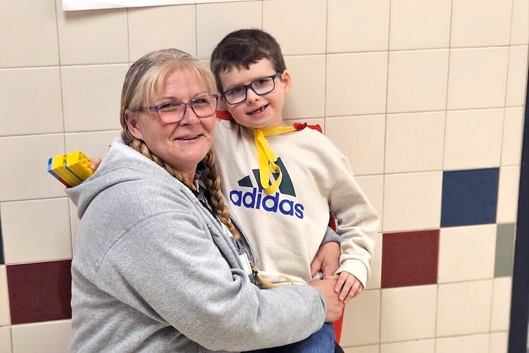 Faith Staubs moved to Washington County in October 2024 and was caring for Skyler full-time before Christmas. She said the once quiet boy has blossomed since being home with family.
