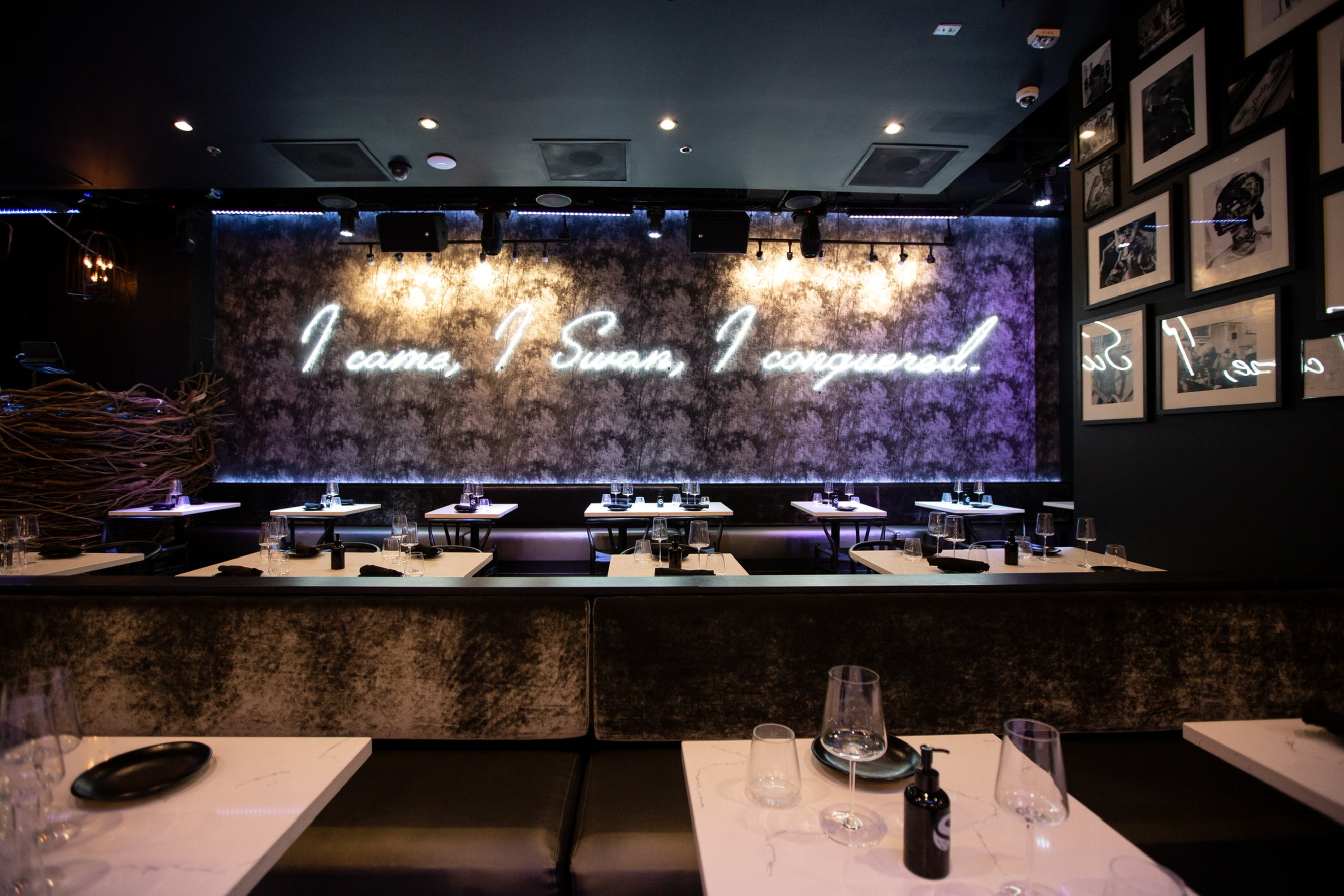 BLK Swan in Harbor East is one of the restaurants I'll be trying this week.