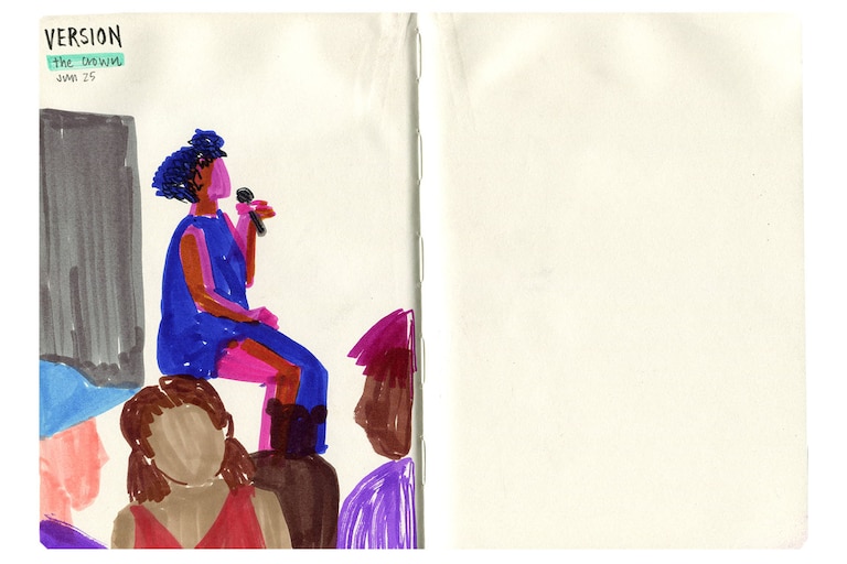 Sketches from Pride 2022.