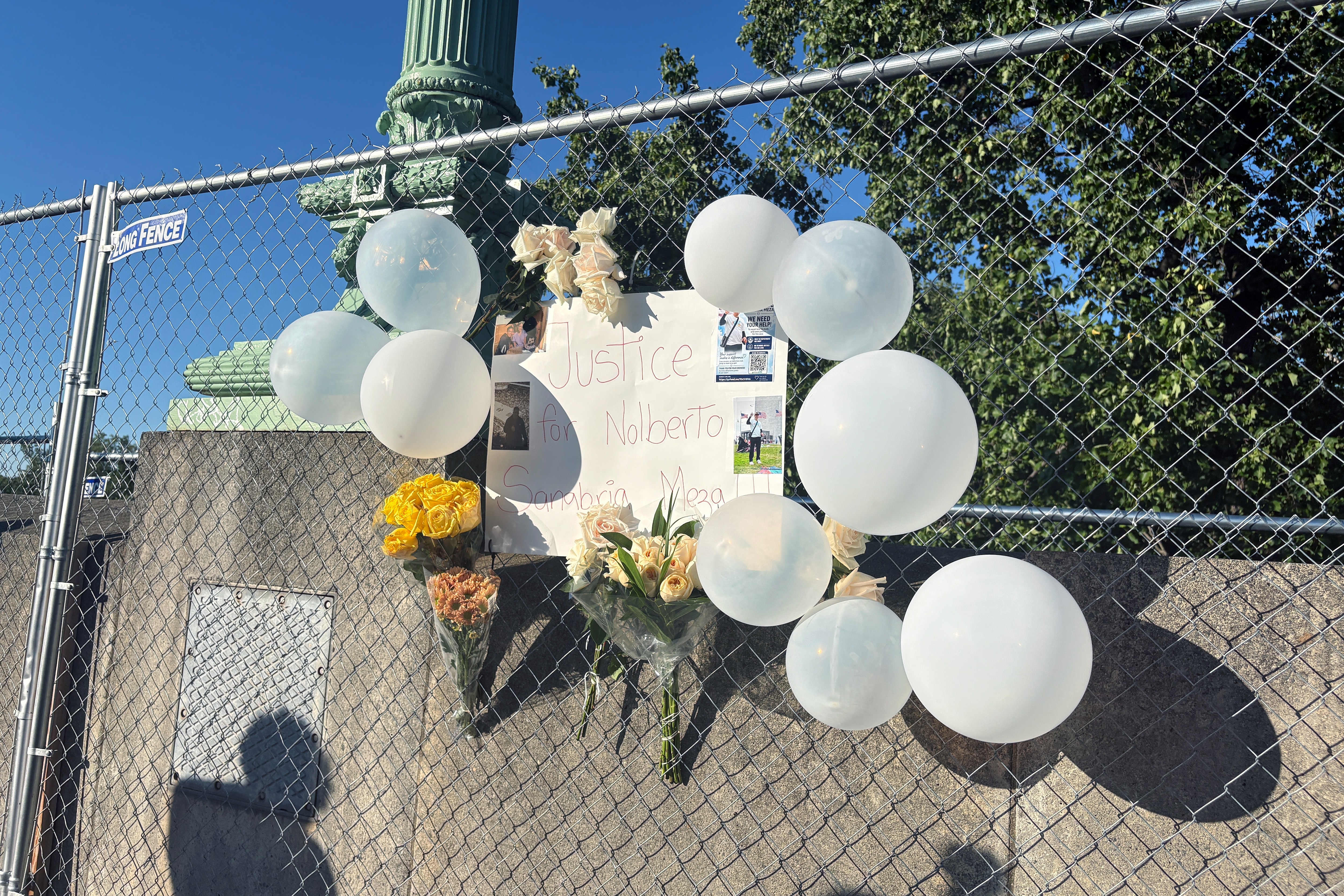 WEDNESDAY, JUNE 24, 2026 - Food delivery drivers gather on the Taft Bridge Wednesday night to mourn their friend and colleague.