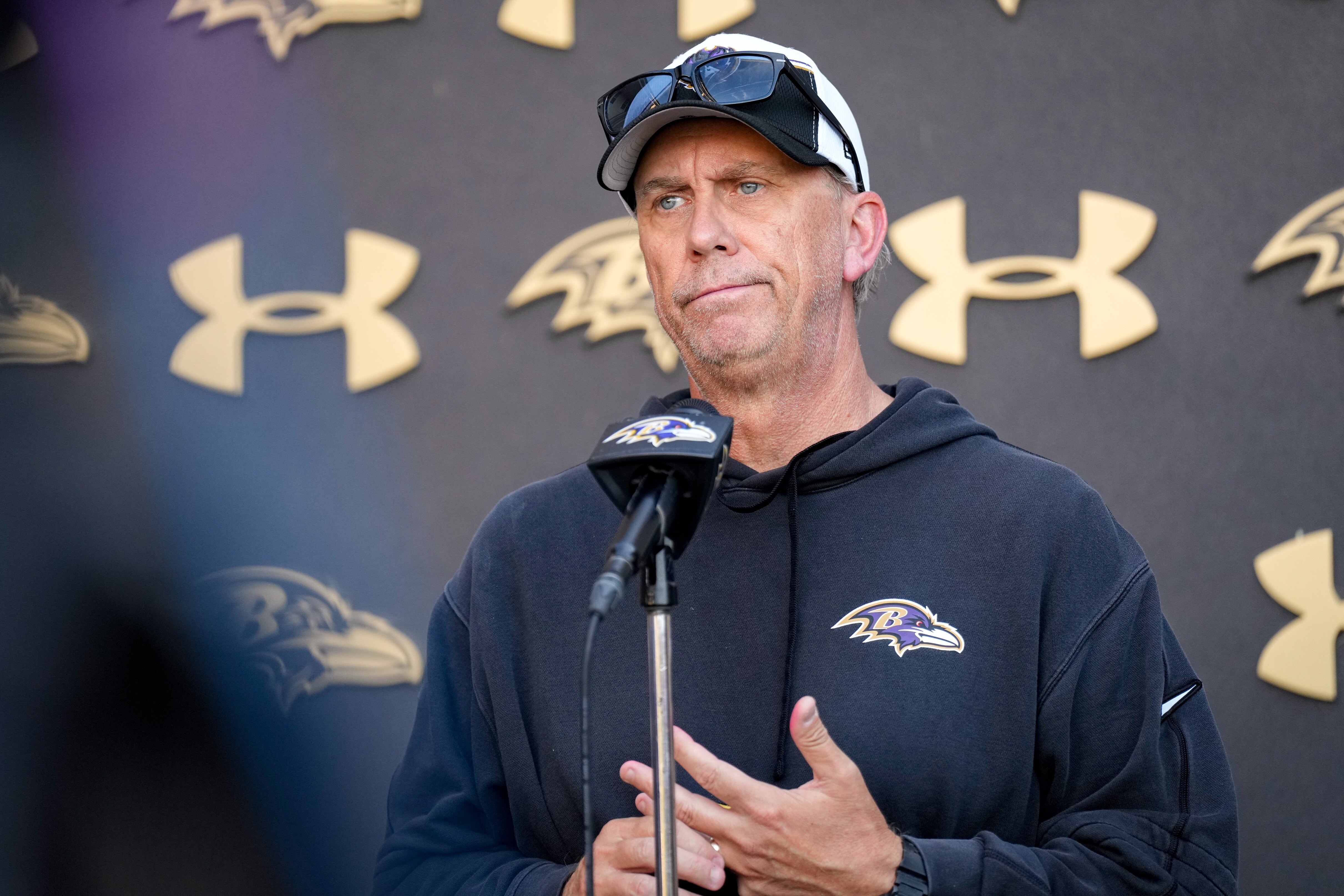 Baltimore Ravens offensive coordinator Todd Monken had a previous brush with reality TV when he was a coach at Oklahoma State.