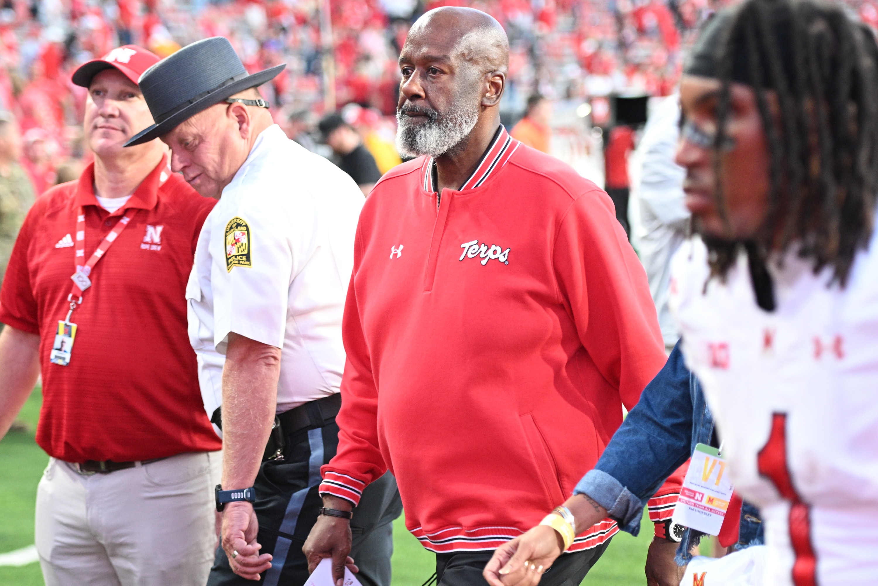 Coach Mike Locksley had three winning seasons at Maryland.