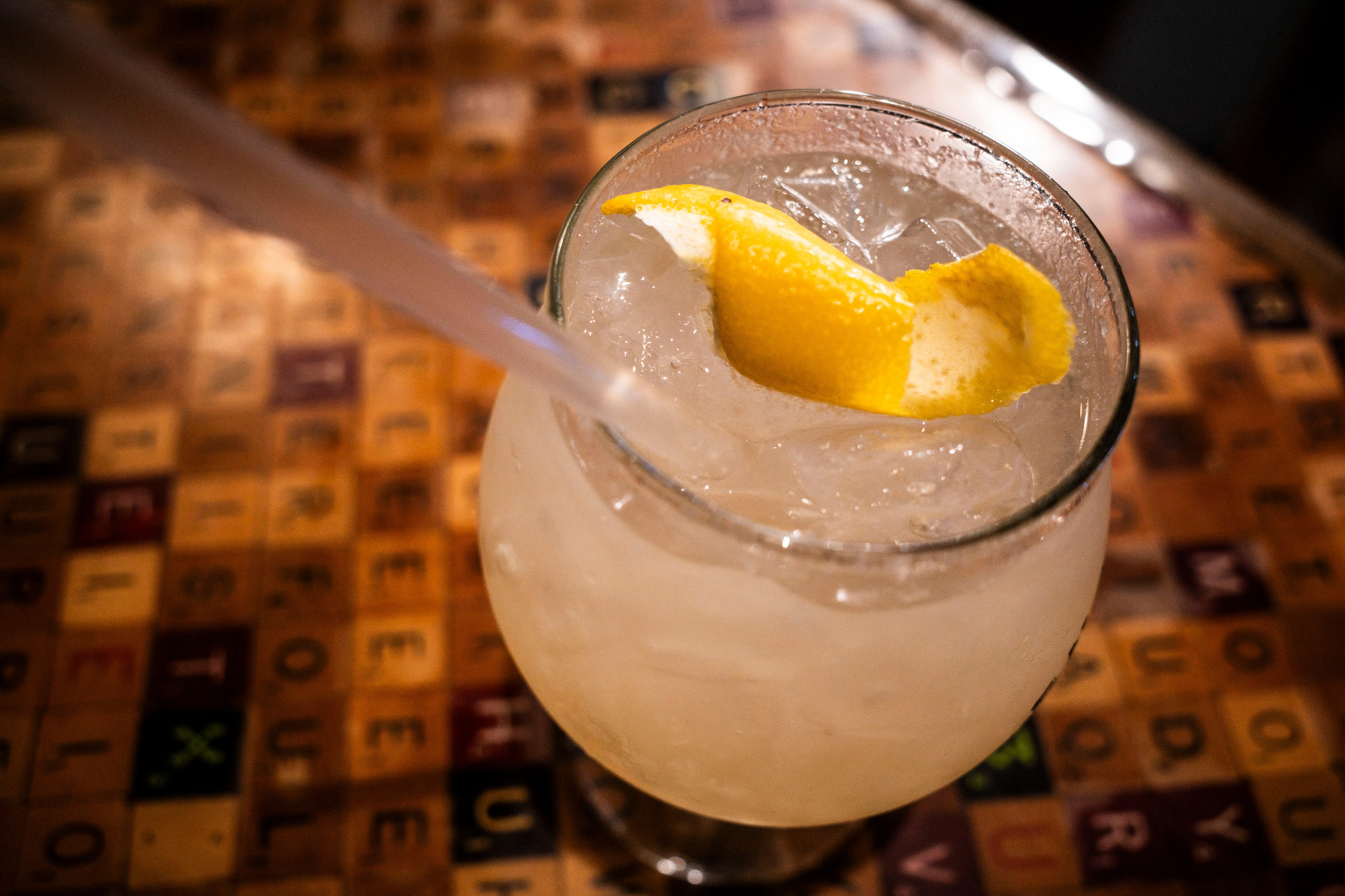 A spiced apple spritz made with vodka apple, ginger beer and lime at Snake Hill located at 418 S Clinton St, Baltimore, MD 21224