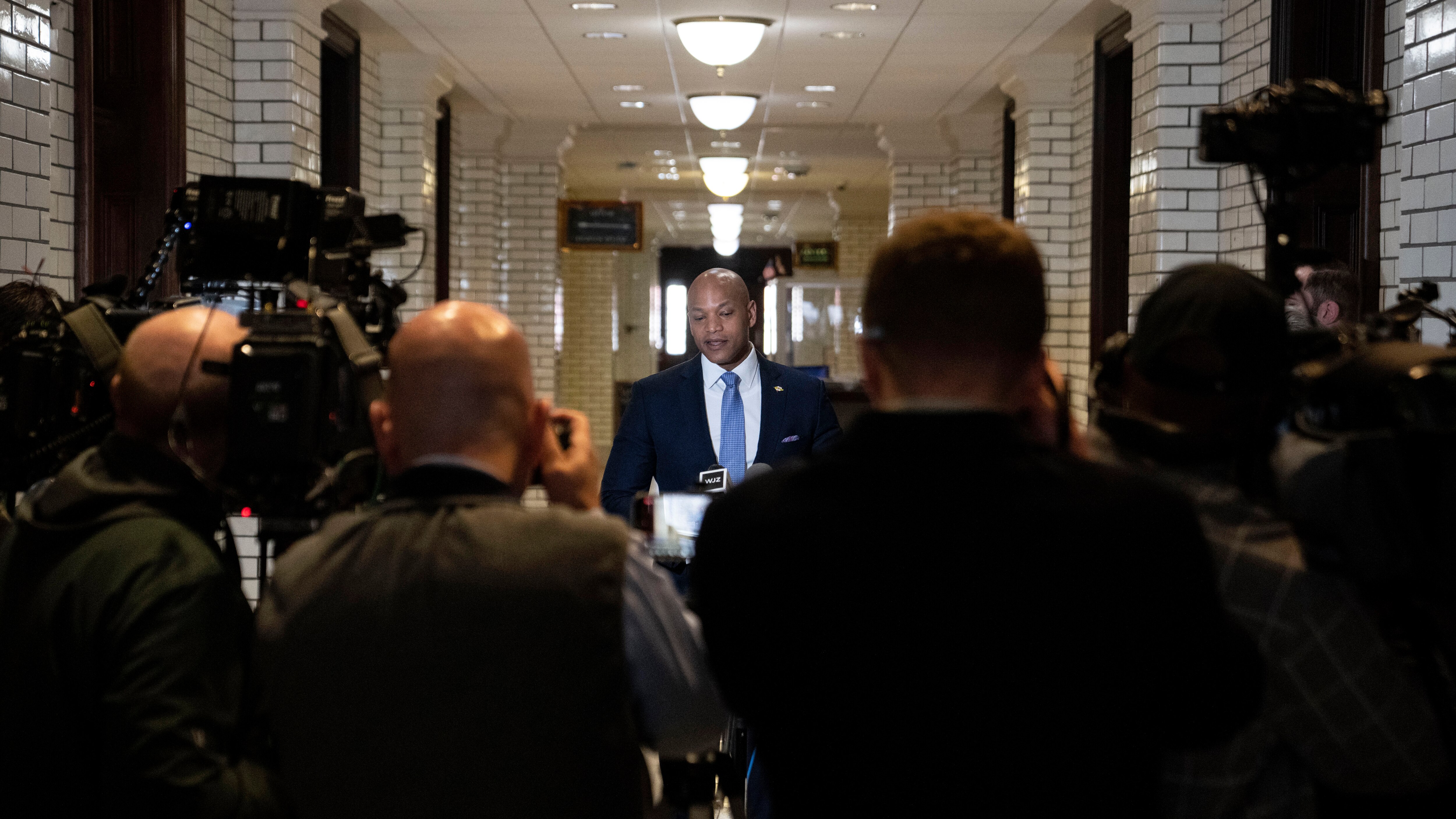 Gov. Wes Moore said Monday he couldn’t support two tax ideas proposed to close the state’s $3 billion budget hole.