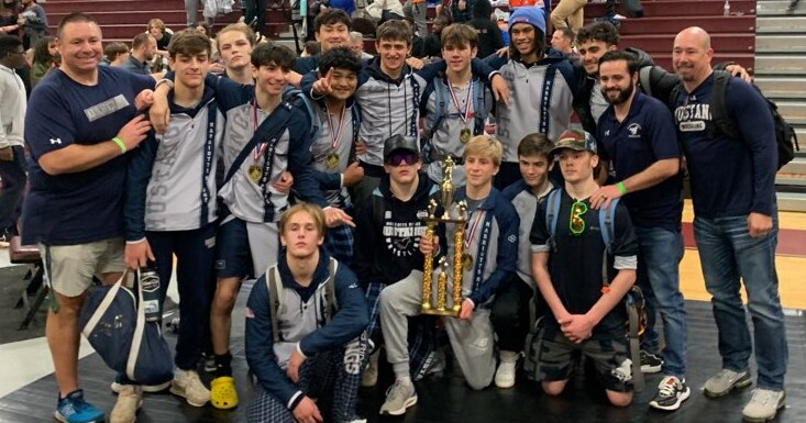 Marriotts Ridge wrestling team was the top squad at the Falcon Invitational at Winters Mill over the weekend. The Howard County school finished ahead of Blair from Montgomery County and Washington County's Boonsboro
