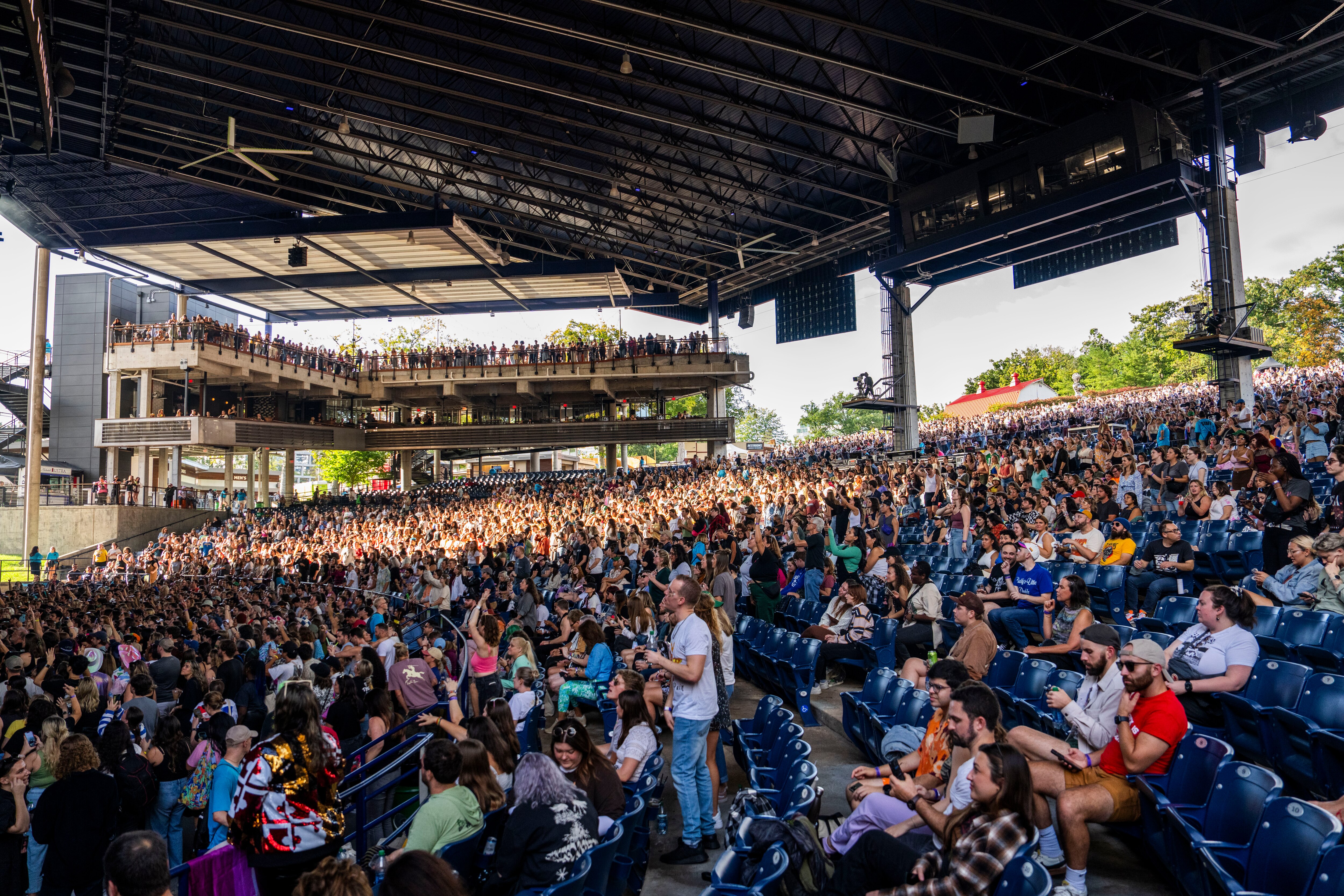 Merriweather Post Pavilion is hosting numerous concerts this week, from country singer Dierks Bentley to a punk music festival.