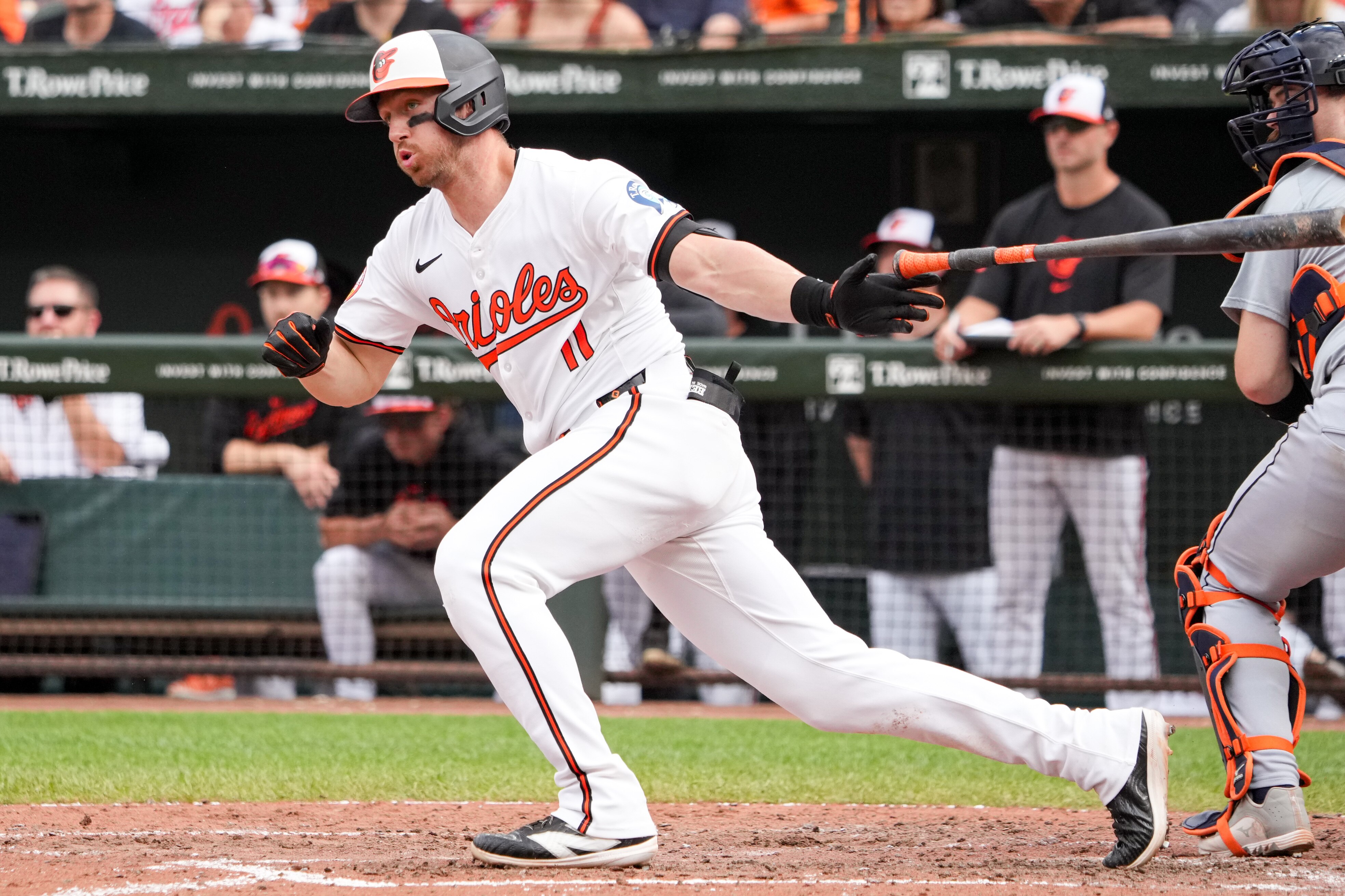 Orioles infielder Jordan Westburg returned to the lineup along with Ramón Urías on Sunday, making the lineup stronger.