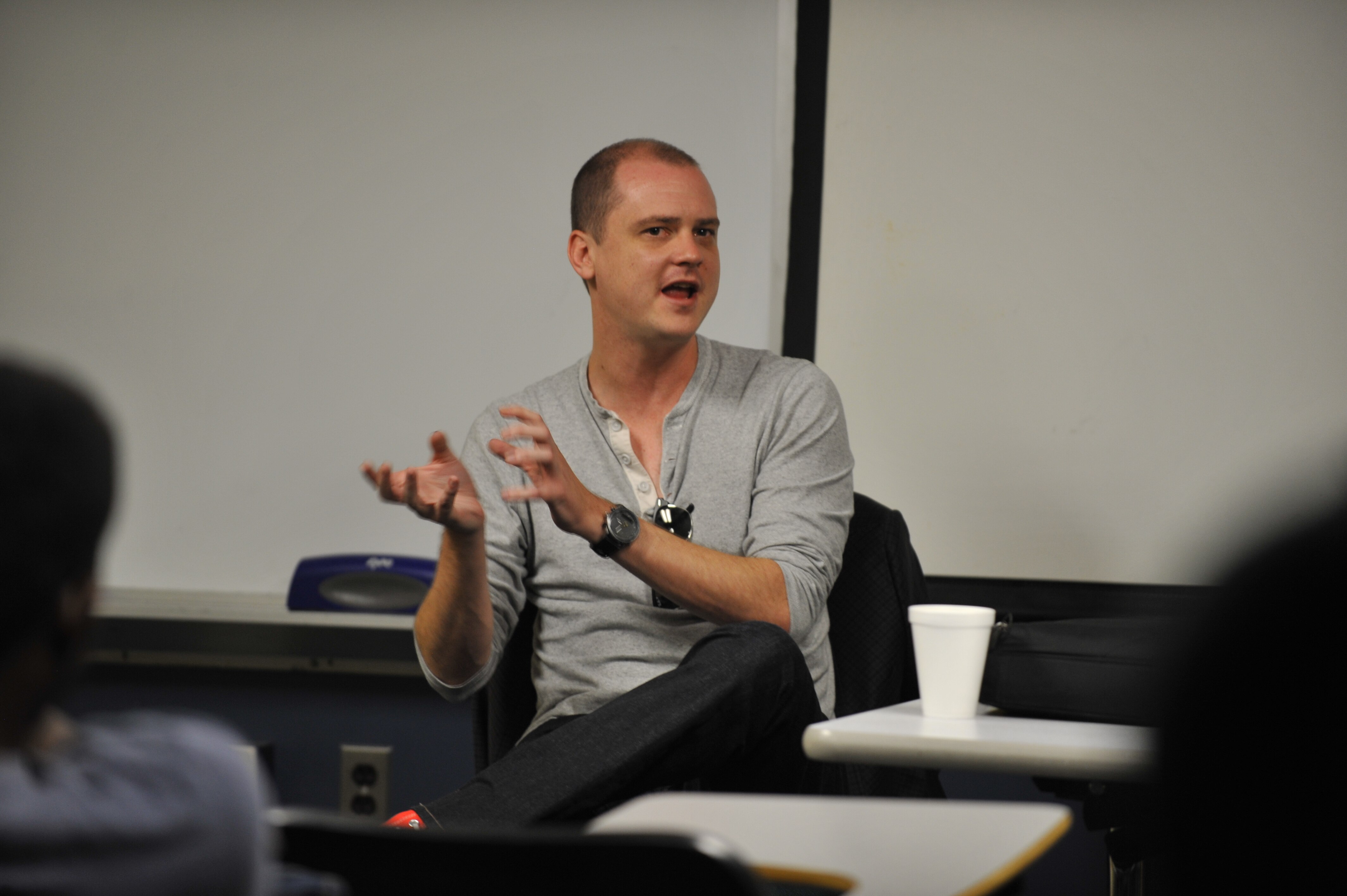 Mike Flanagan, who grew up in Maryland, is returning to share his stories with Towson University graduates.