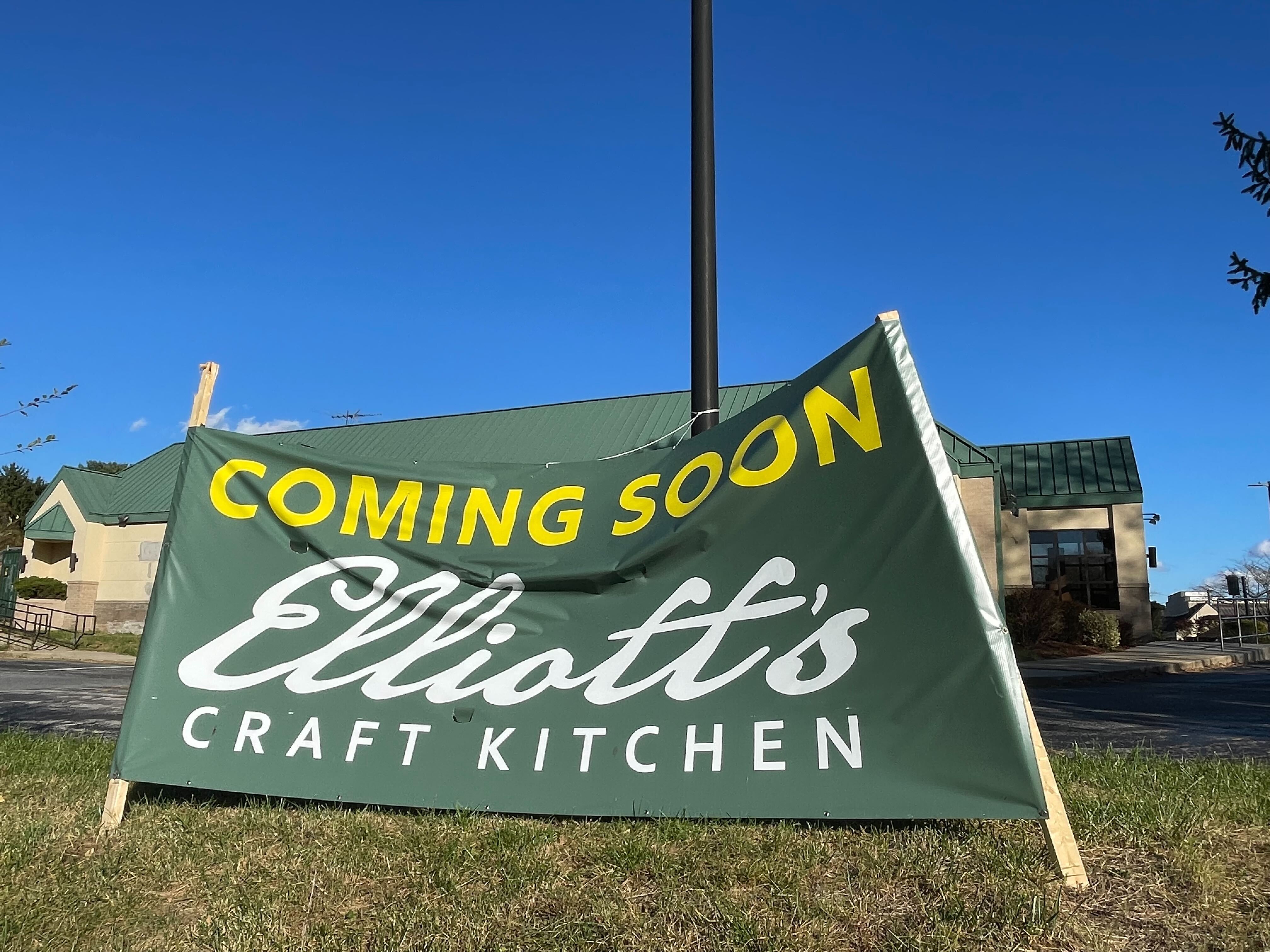Elliott’s Craft Kitchen in Columbia is eyeing an opening for February 2025.