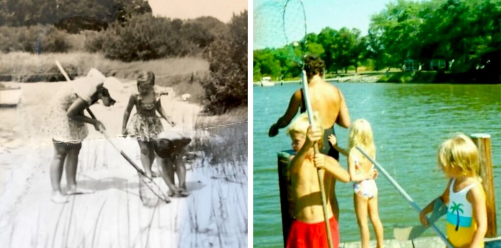 In the 1940s, Katy Meacham's grandmother Rachel Marks and her aunt Missy Marks spent time at the Eastern Shore, beginning a family tradition that continued for decades. Katy's mother, Maggie, returned to the Eastern Shore with her children.