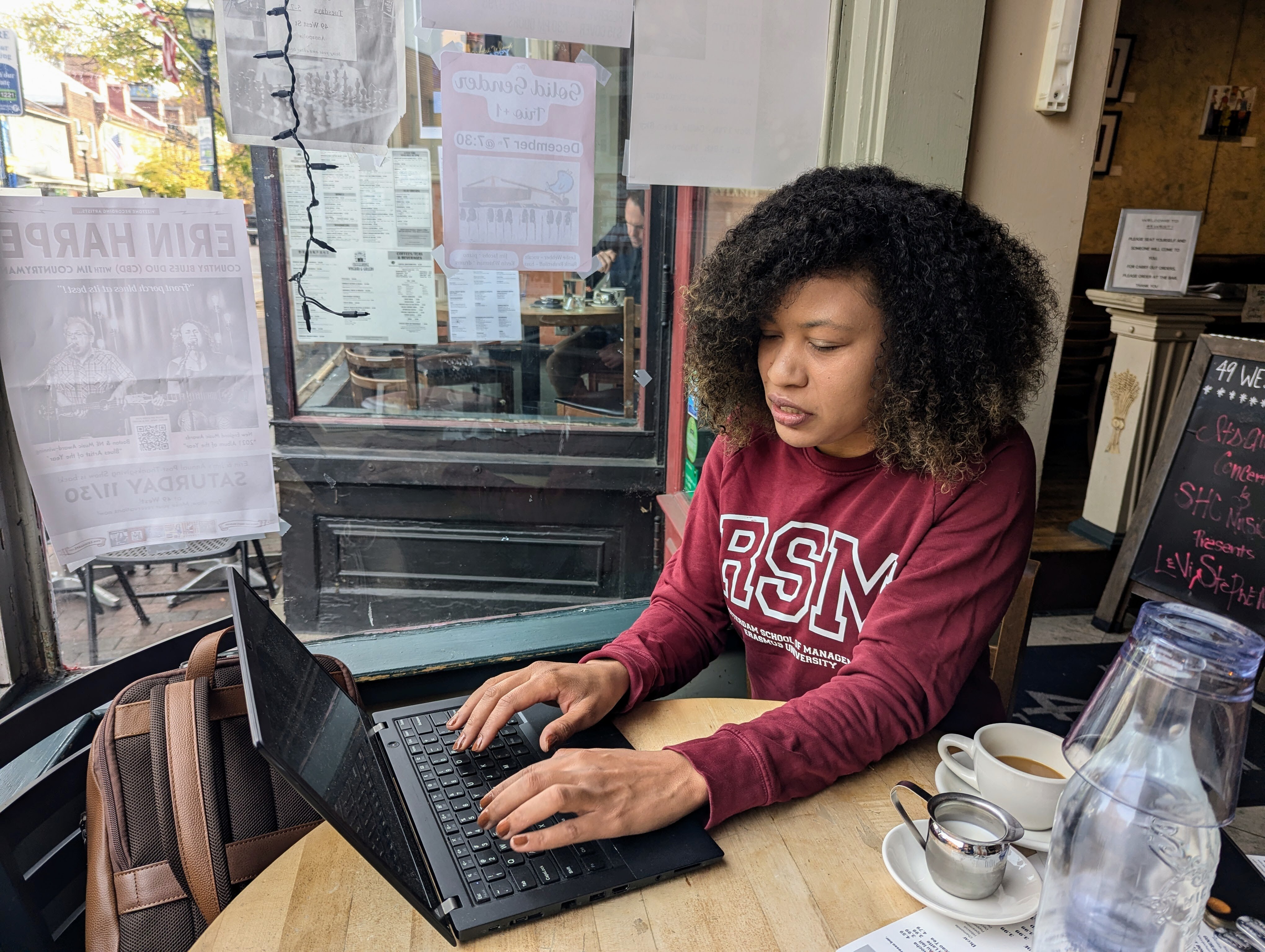 Annapolis lobbyist Johntel Greene demonstrates her AI guide to the Maryland General Assembly on Nov. 19, 2024 in Annapolis.