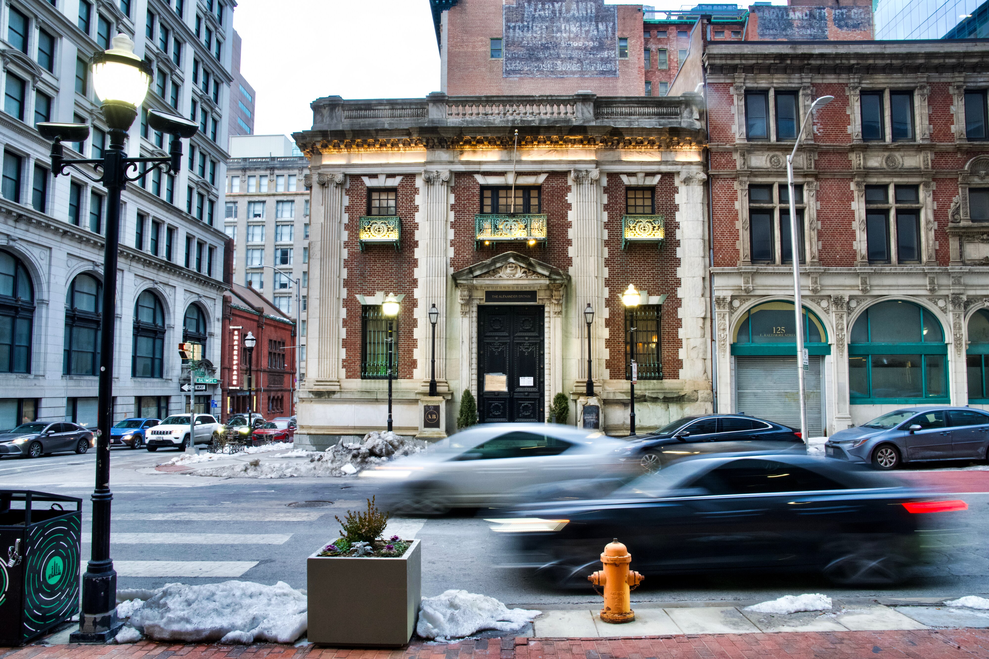 The Alex. Brown & Sons Co. building at 135 East Baltimore Street. A new eatery with plans to bring premium dining experiences is set to open in the historic building.