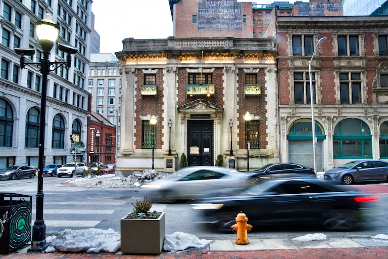 The Alex. Brown & Sons Co. building at 135 East Baltimore Street. A new eatery with plans to bring premium dining experiences is set to open in the historic building.