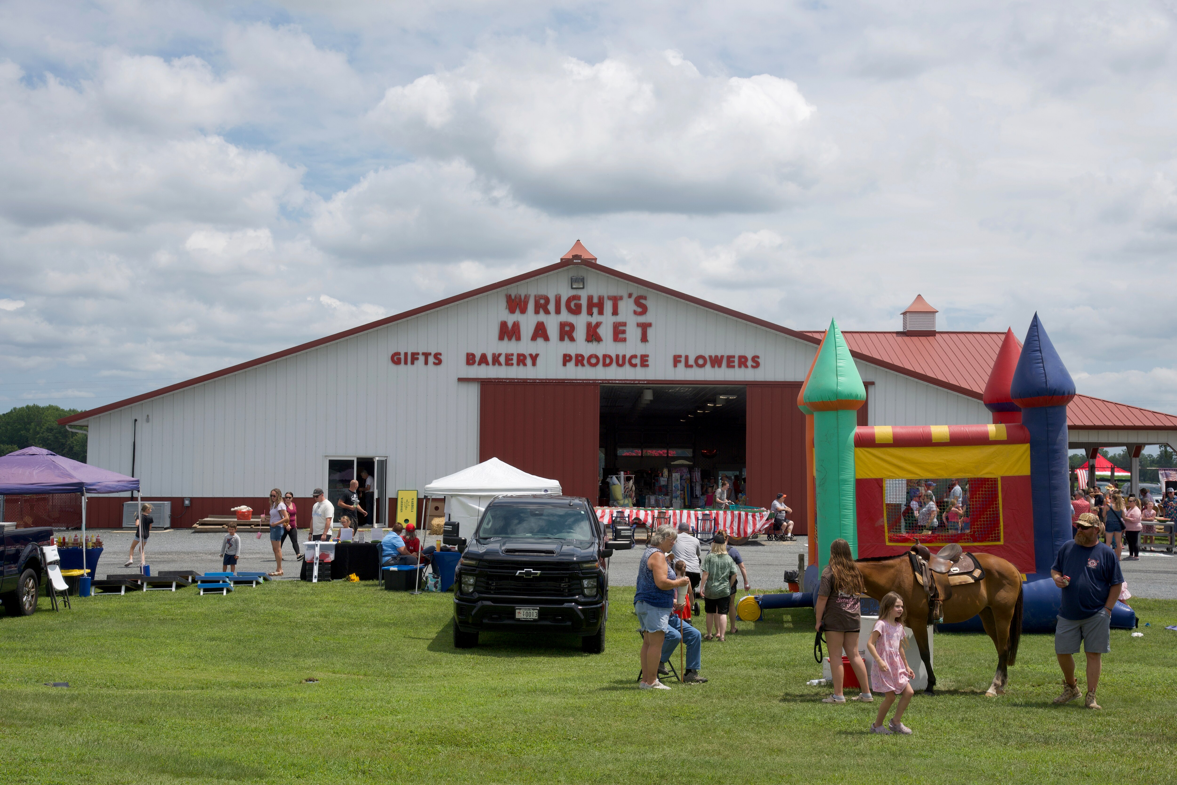 Wright's Market is a generational family farm located outside Salisbury on Route 50.