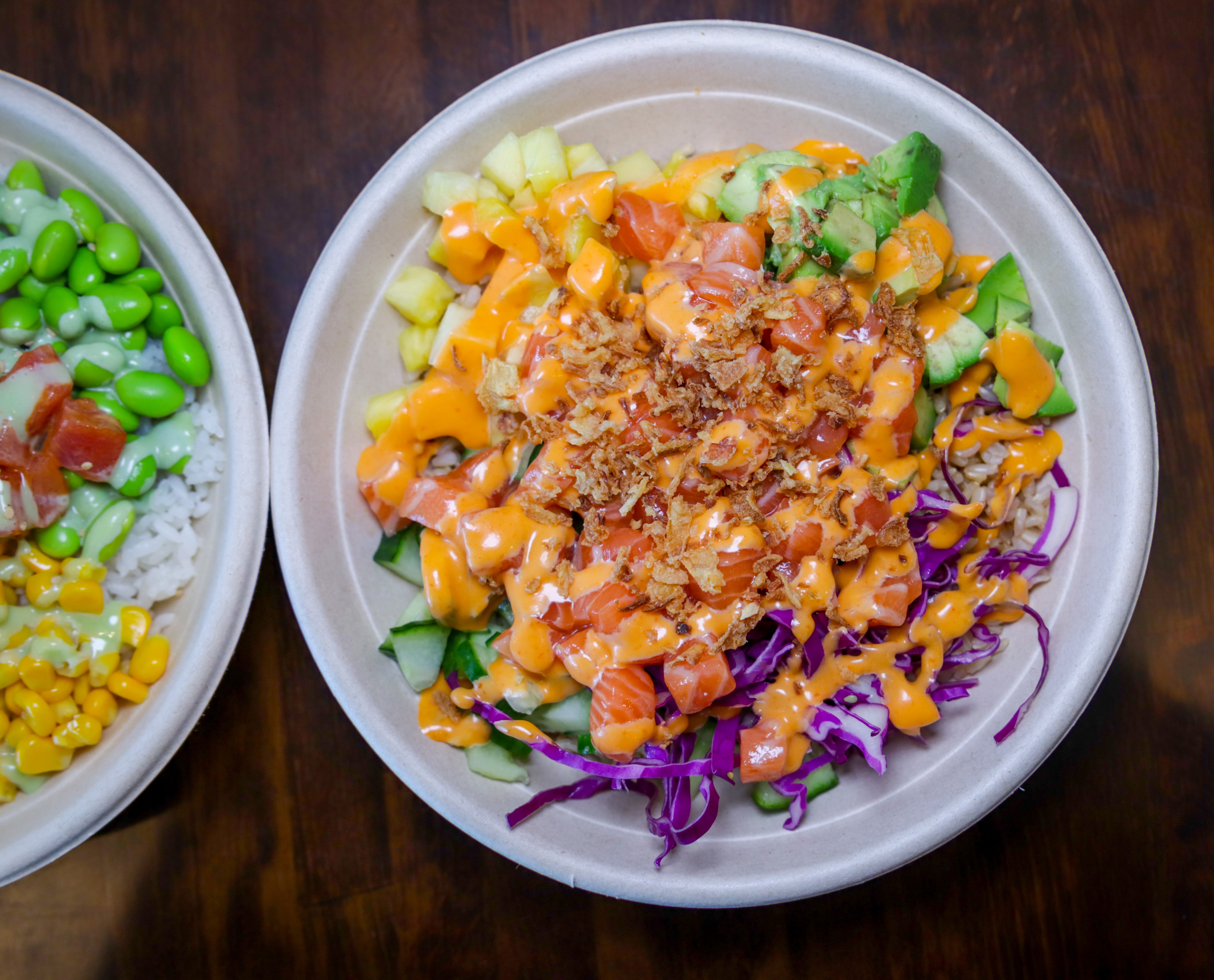 Build-your-own poke bowls from Poke Fresh in Elkridge.