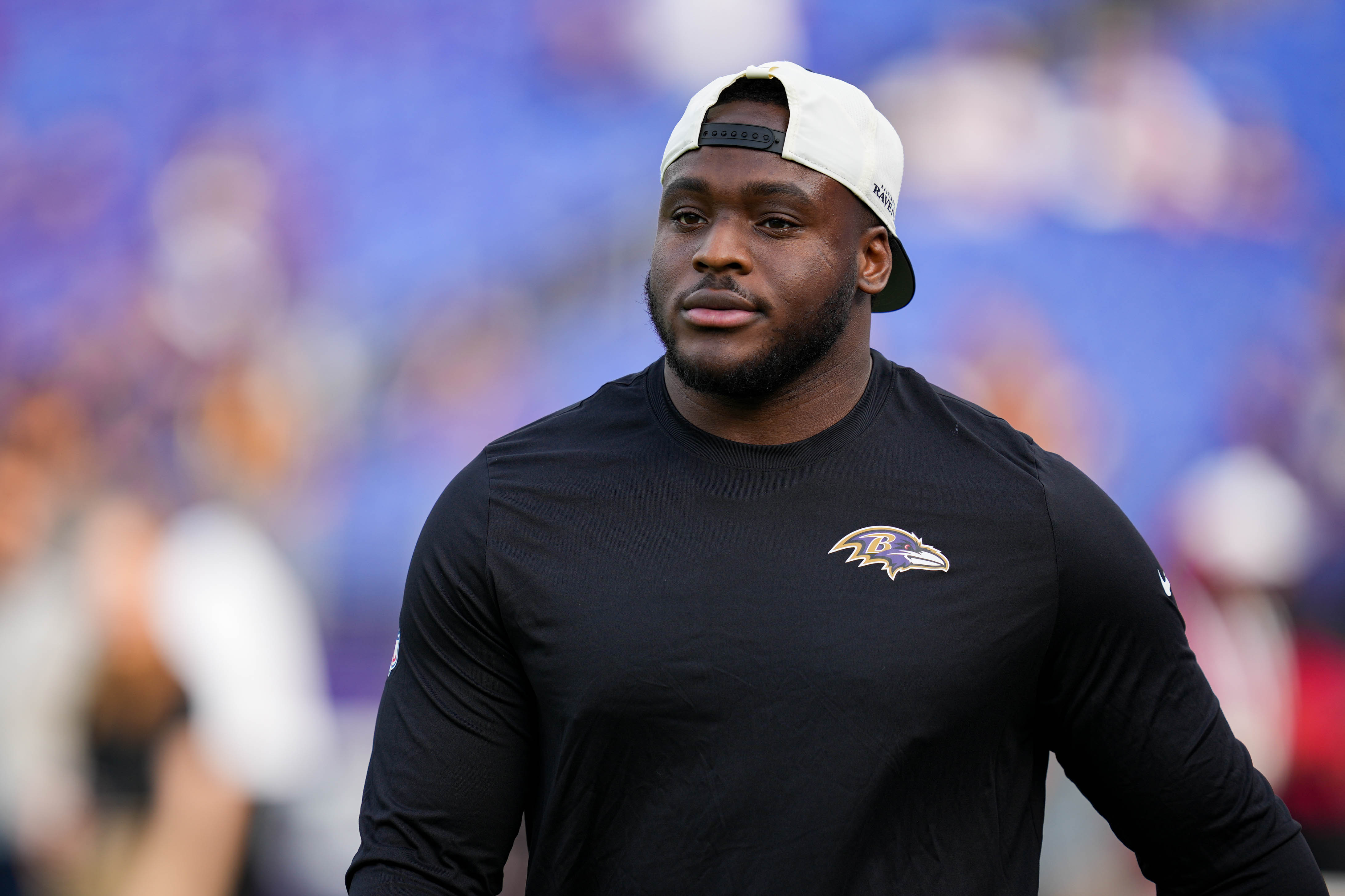 Nnamdi Madubuike is one of six defensive linemen on the Ravens’ 53-man roster.