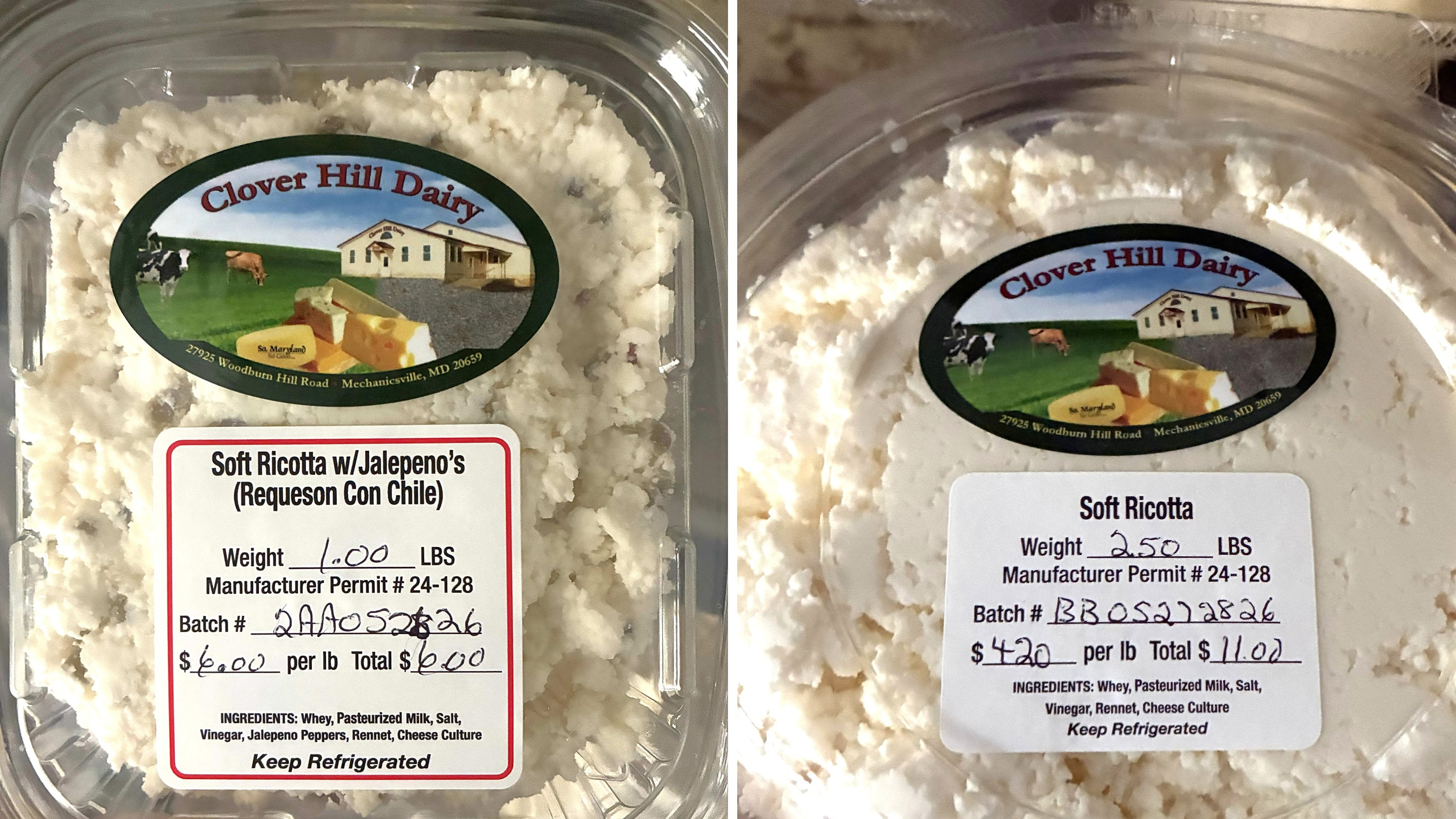 The Maryland Department of Health announced today an expanded consumer advisory for all cheese products made by Clover Hill Dairy, located in Mechanicsville, Md., due to possible Listeria monocytogenes (L. monocytogenes) contamination. The facility has agreed to initiate a voluntary recall for all of its cheese products.