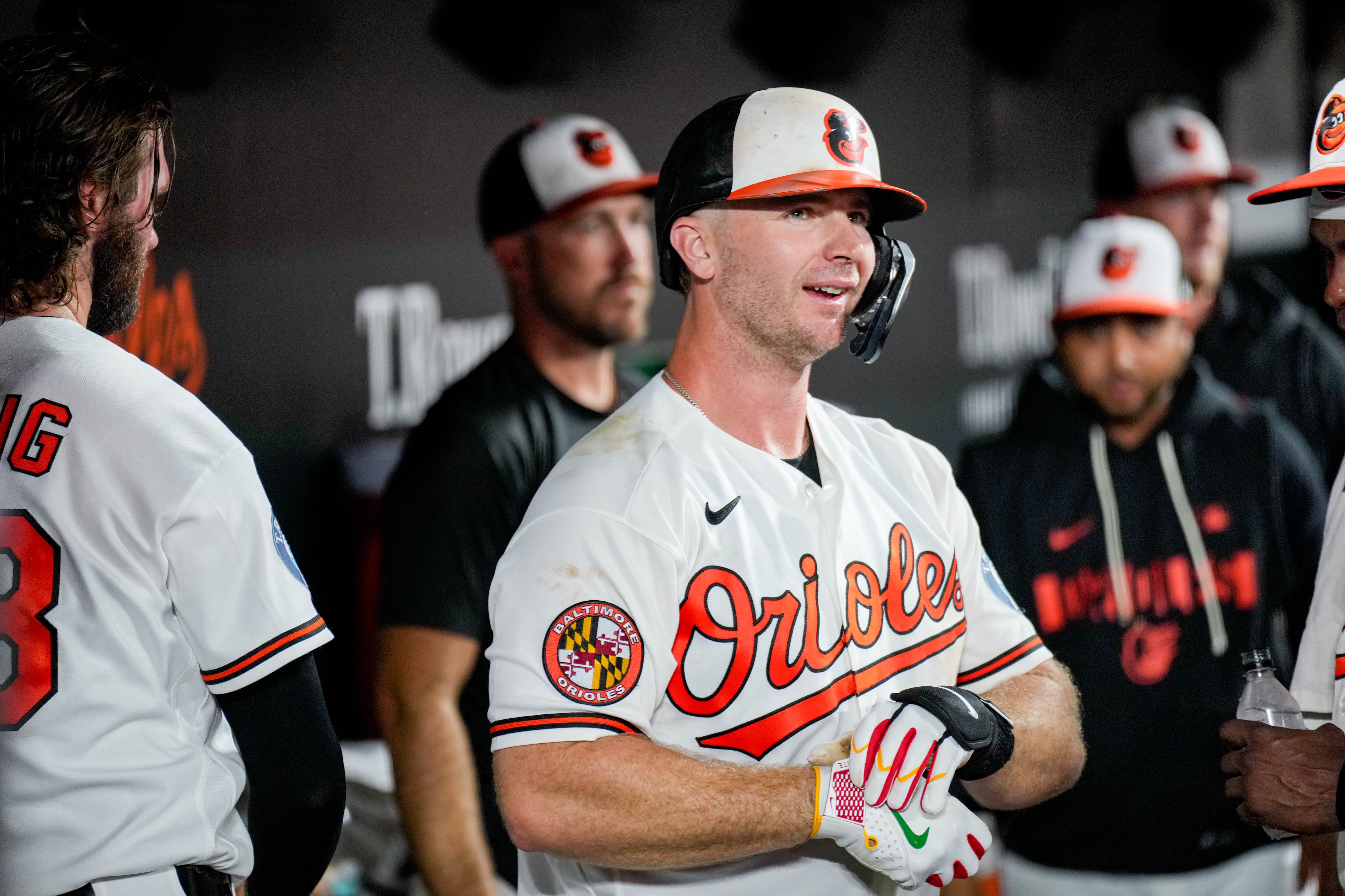 Orioles first baseman Pete Alonso has 36 home runs and an .861 OPS.