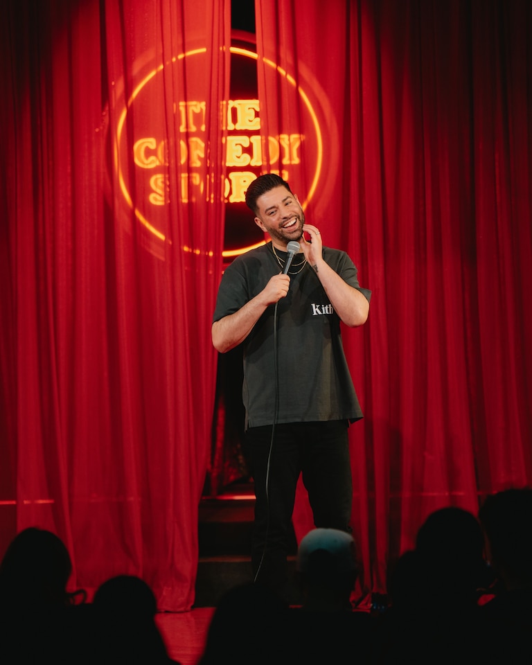 Martin Amini grew up in Silver Spring and attended the University of Maryland before launching a successful career in comedy.