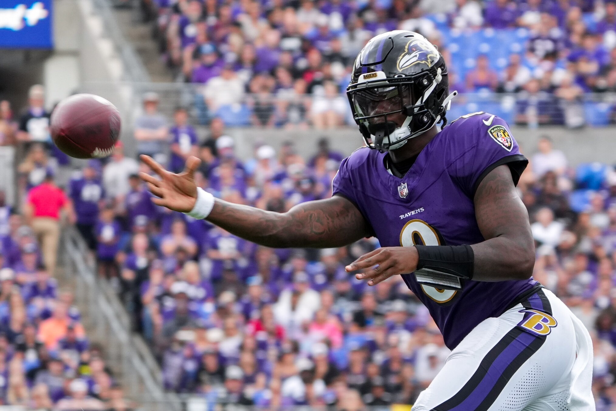 The Ravens' Lamar Jackson has been the most athletic quarterback in every game he's played. That might have been tested this week against Indianapolis, but Colts rookie Anthony Richardson has been ruled out.