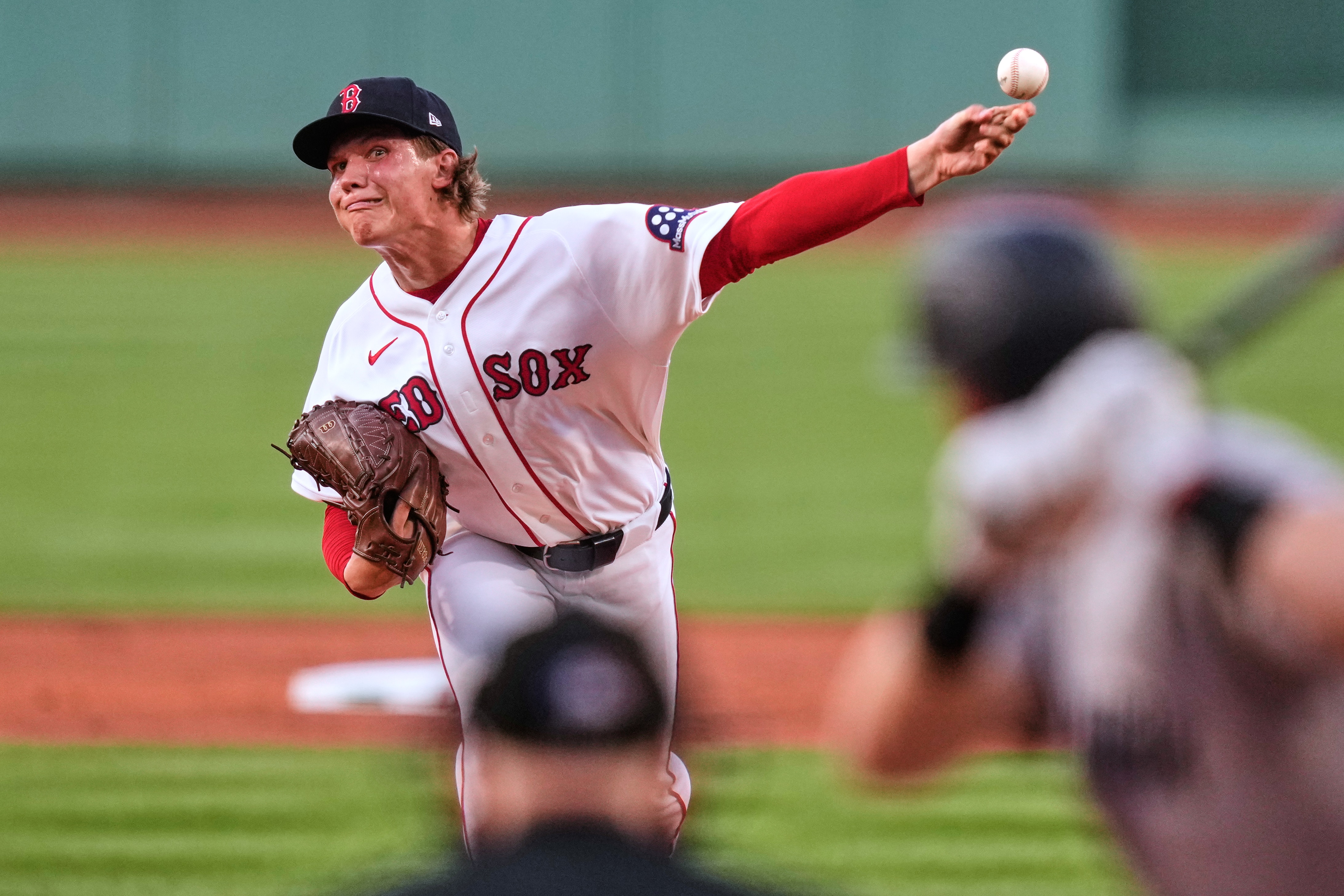 Boston Red Sox left-hander Connelly Early delivers during the first inning of a game against the New York Yankees on June 25.